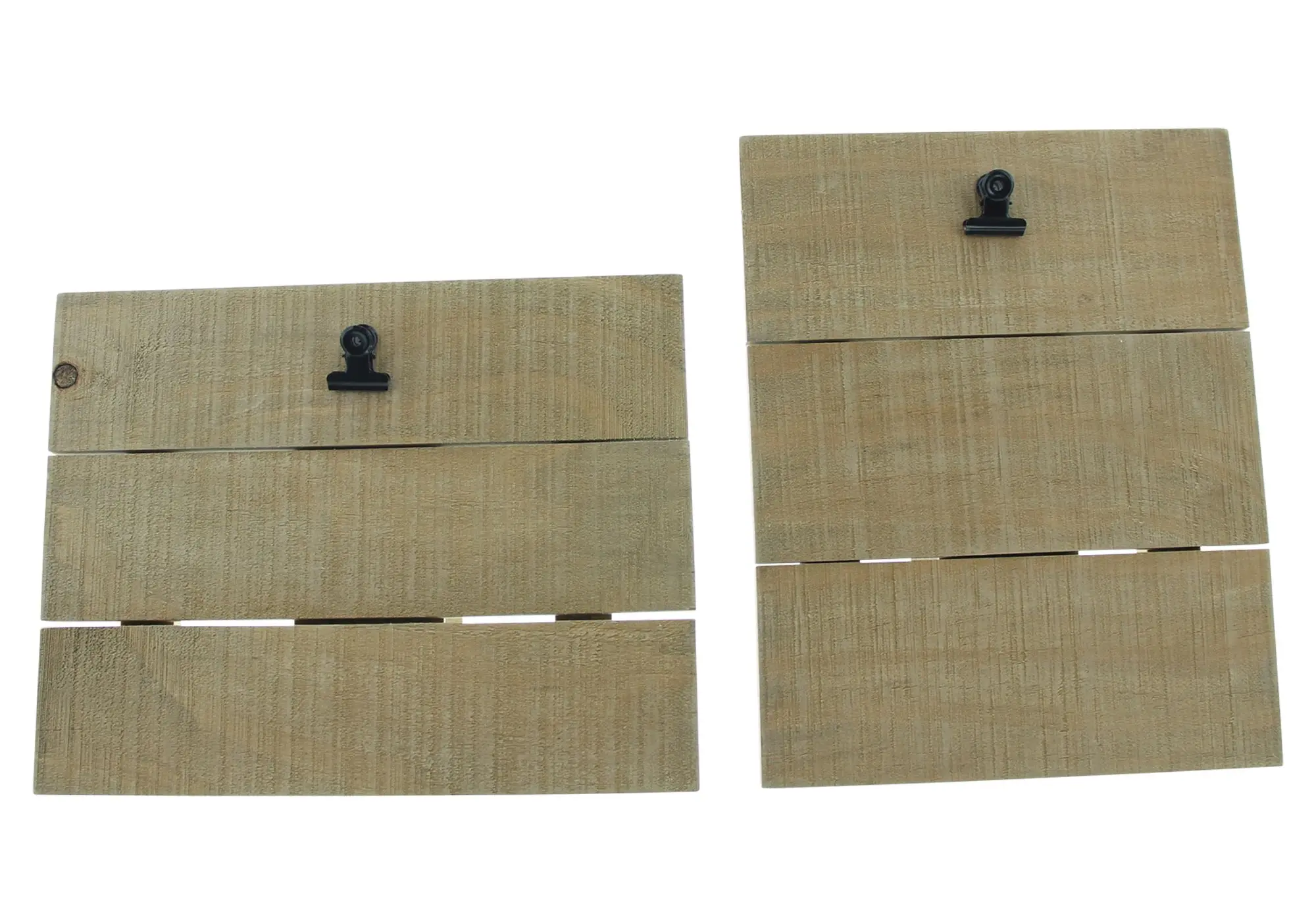 Fotohalter "Wood", 2er Set  im Frank Flechtwaren Online Shop für Bilder &amp; Bilderrahmen kaufen