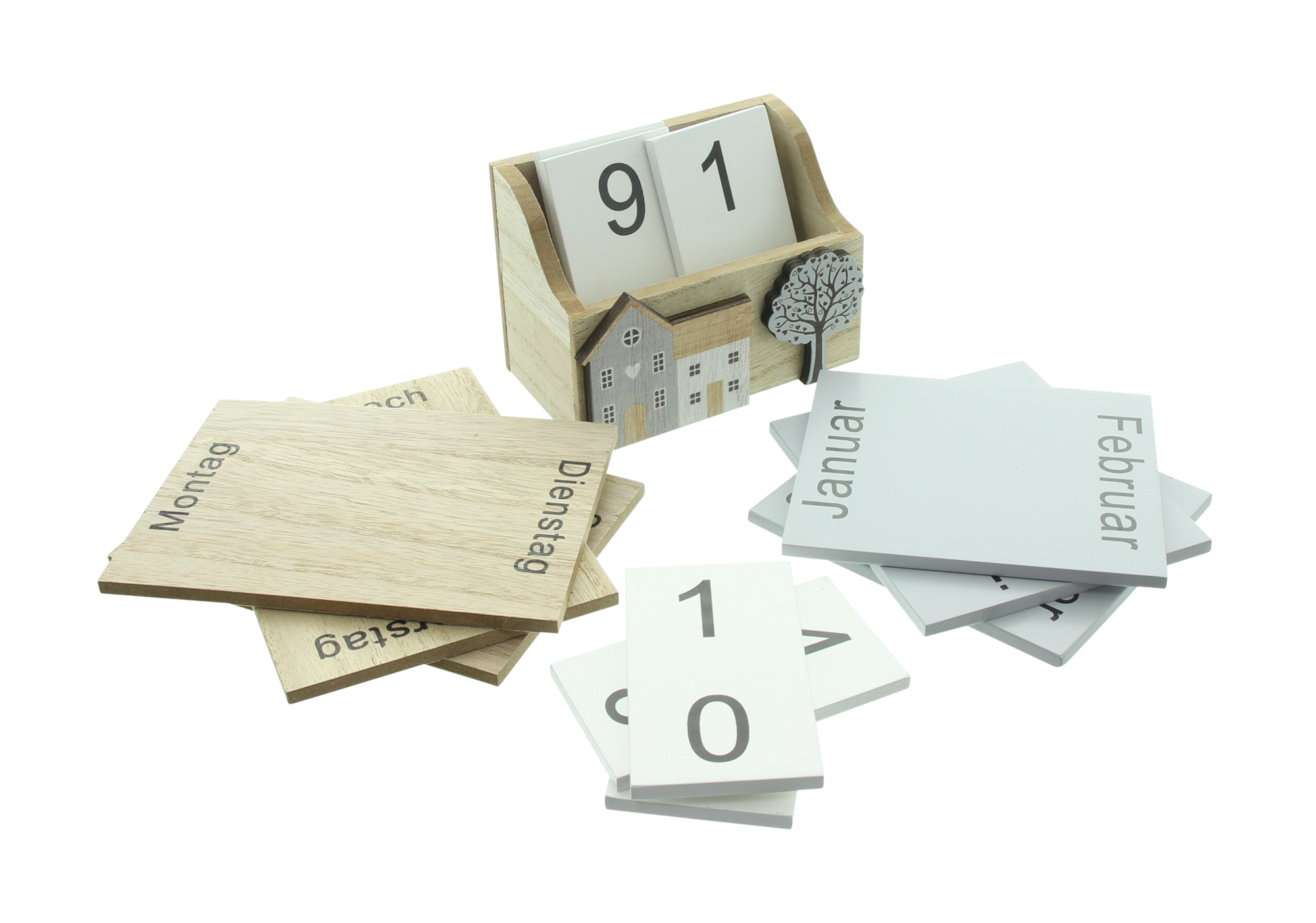 Tischkalender "Home"  im Frank Flechtwaren Online Shop für Flur kaufen