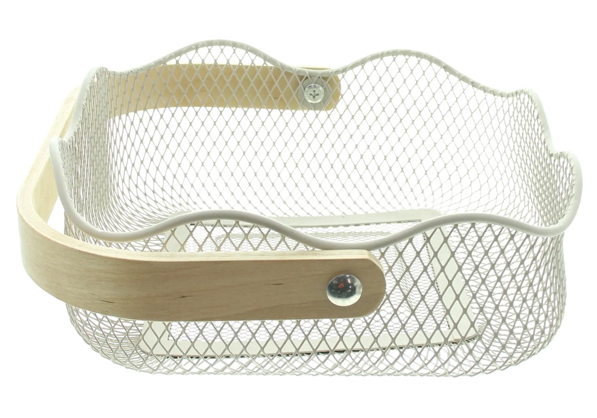 Metallkorb "Wellenrand"  im Frank Flechtwaren Online Shop für Gerade eingetroffen kaufen