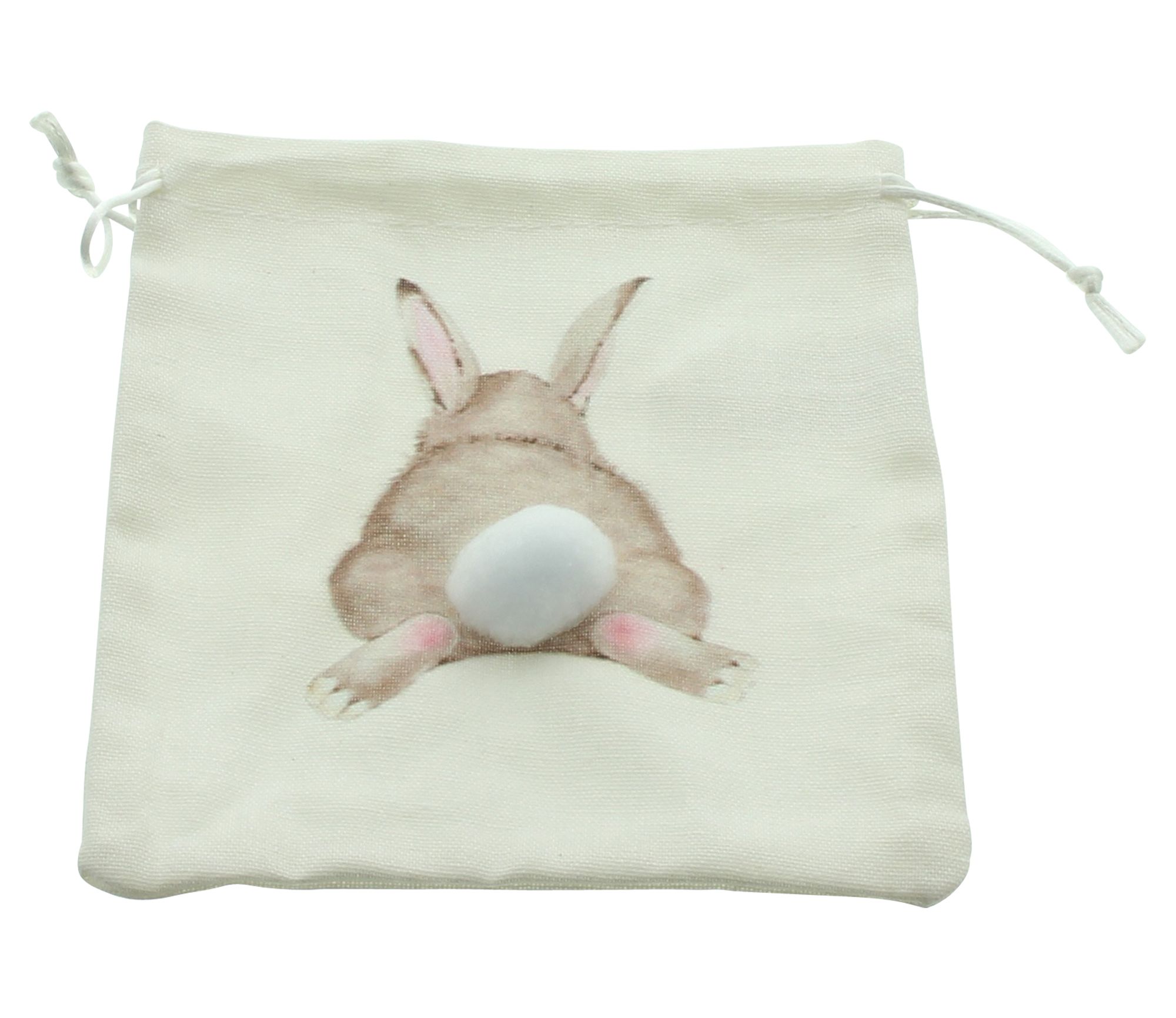 Geschenkbeutel "Hoppelhase", 4er Set  im Frank Flechtwaren Online Shop für Ostern kaufen