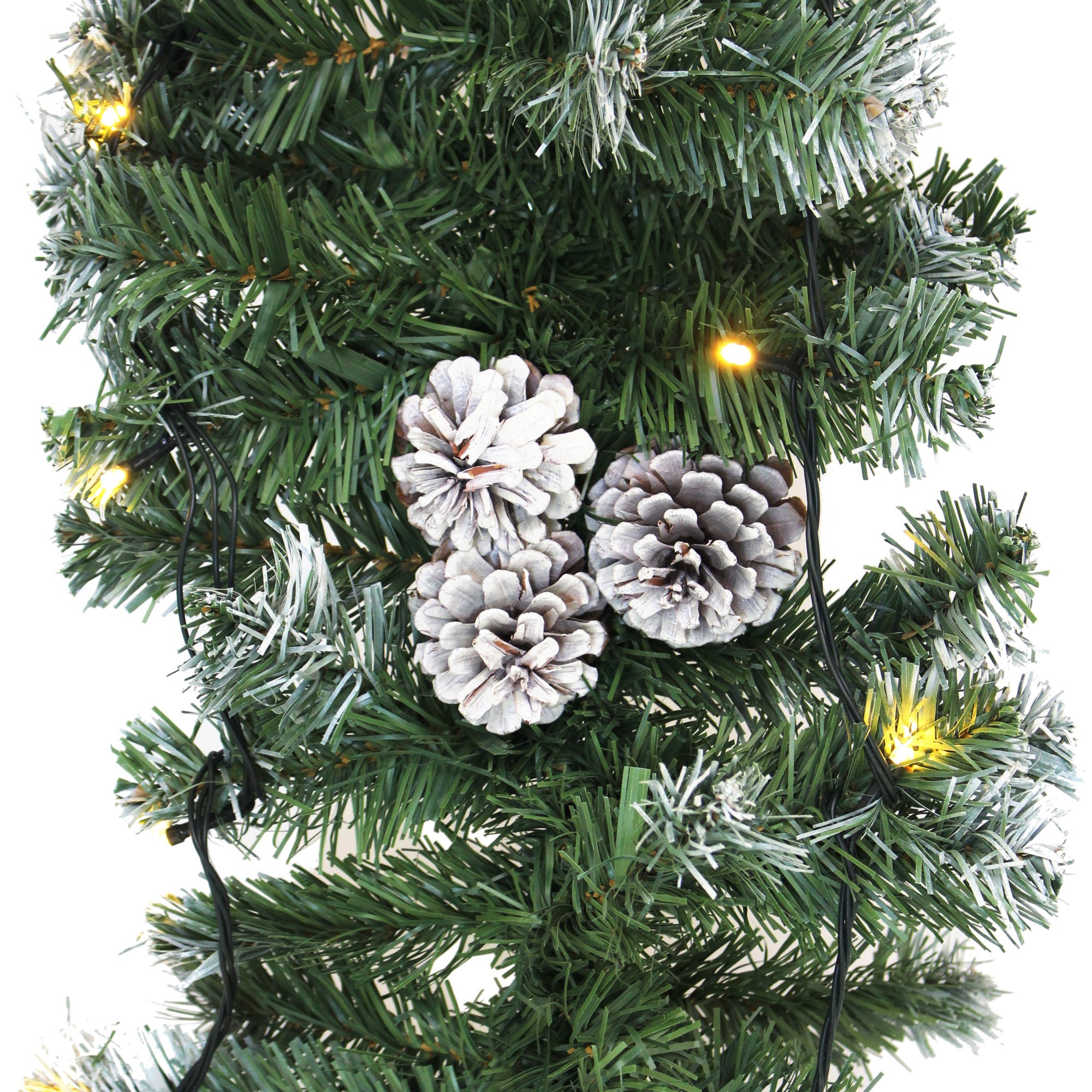 Leuchtgirlande "Naturwinter" im Frank Flechtwaren Online Shop für Weihnachten kaufen Leuchtgirlande "Naturwinter" im Frank Flechtwaren Online Shop für Weihnachten kaufen
