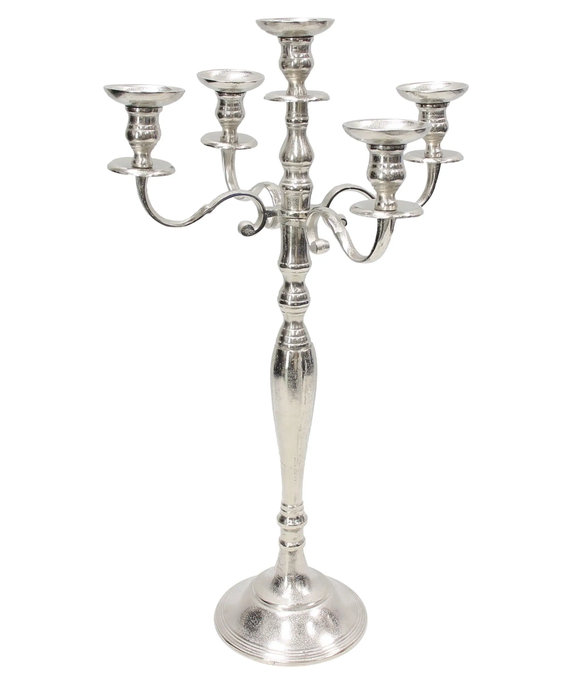 Kerzenleuchter "Argentum"  im Frank Flechtwaren Online Shop für Metallic Glam kaufen