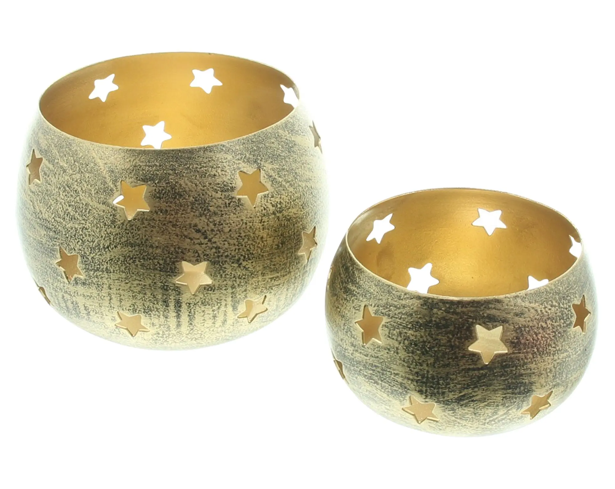 Windlicht "Sternenzauber", 2er Set  im Frank Flechtwaren Online Shop für Weihnachts-Neuheiten kaufen