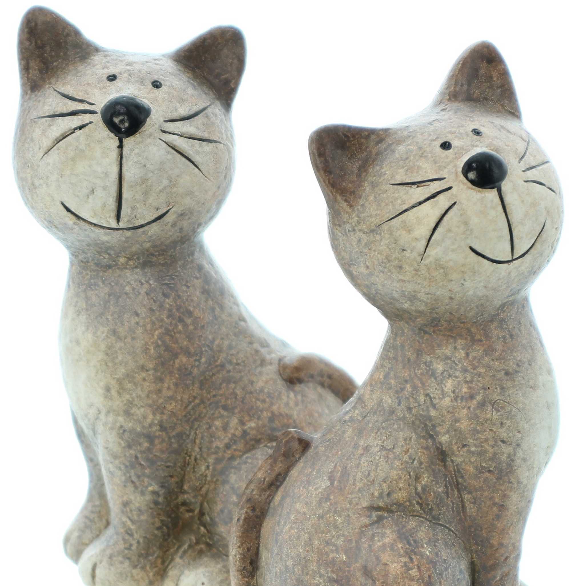 Figur "Katze", 2er Set im Frank Flechtwaren Online Shop für Gartenfiguren kaufen Figur "Katze", 2er Set im Frank Flechtwaren Online Shop für Gartenfiguren kaufen