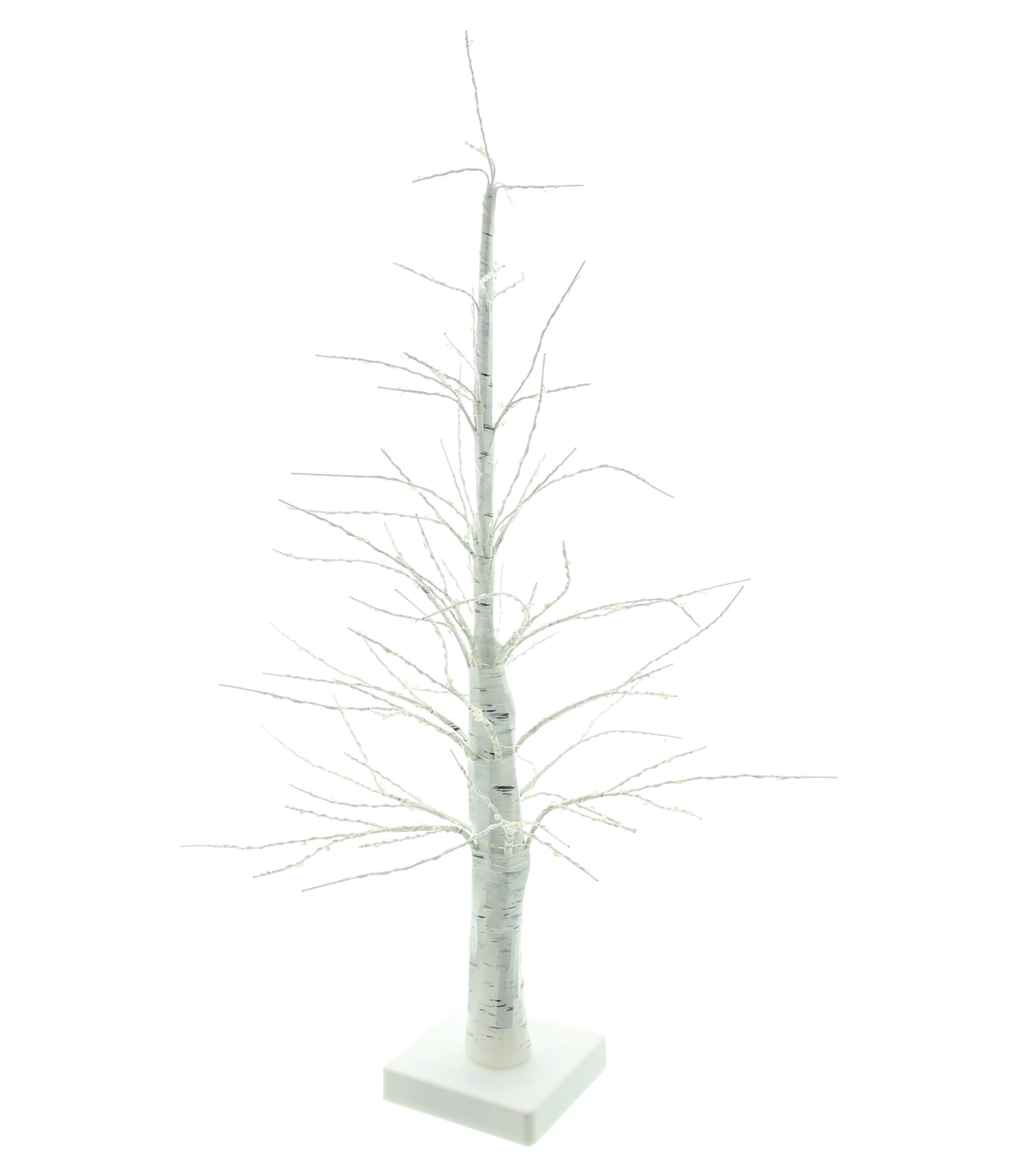 Kleiner LED-Baum "White Christmas"  im Frank Flechtwaren Online Shop für Weihnachtliche LED-Deko kaufen