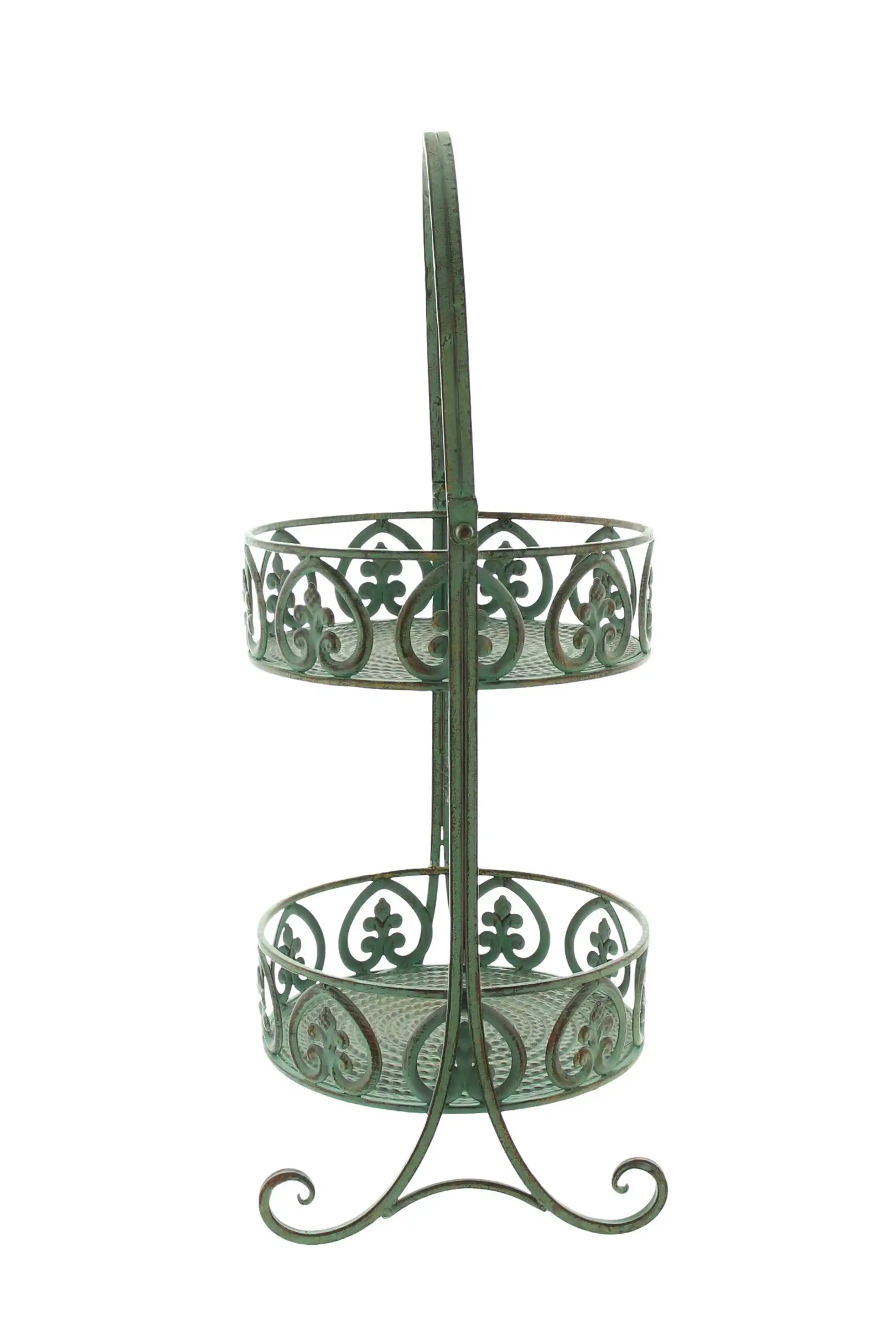 Etagere "Ornamente"  im Frank Flechtwaren Online Shop für Dekoschalen &amp; -etageren kaufen