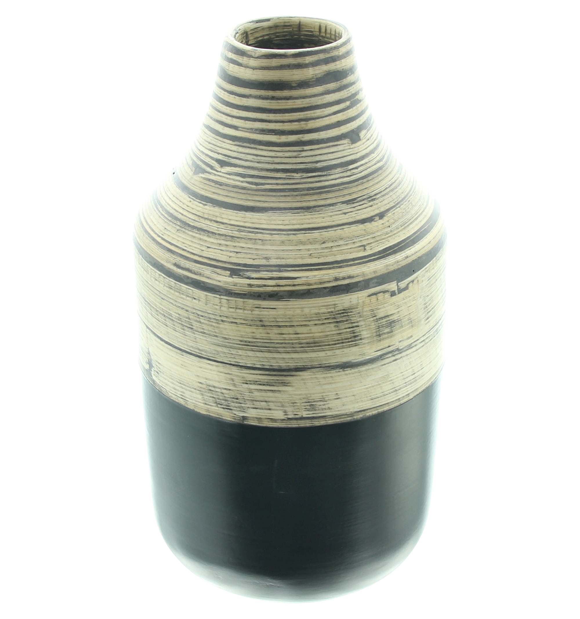 Dekovase "Black Bamboo"  im Frank Flechtwaren Online Shop kaufen