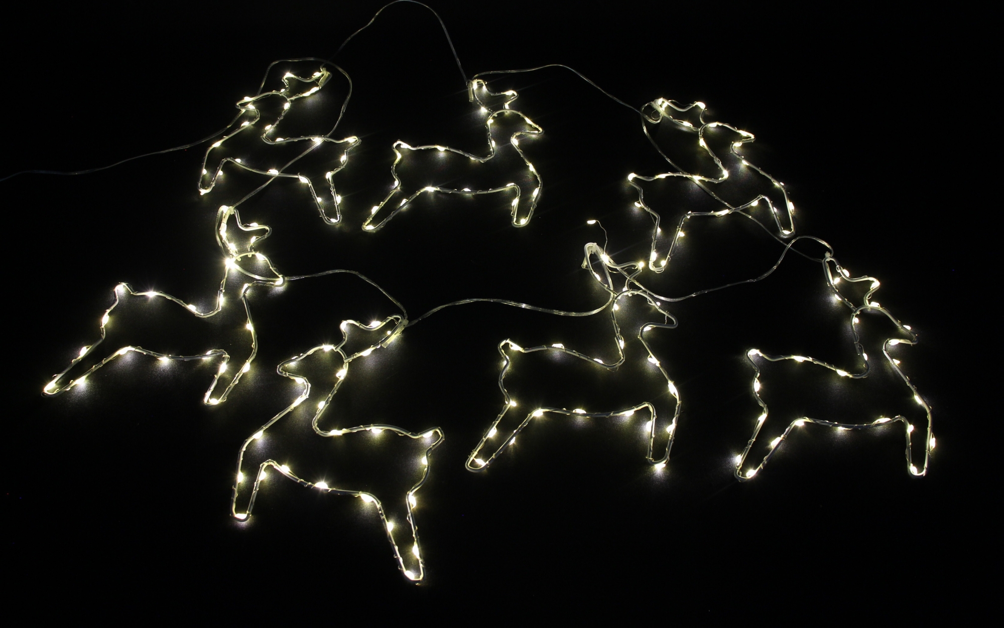 LED-Lichterkette "Rentiere"  im Frank Flechtwaren Online Shop für Titelserie Weihnachten kaufen