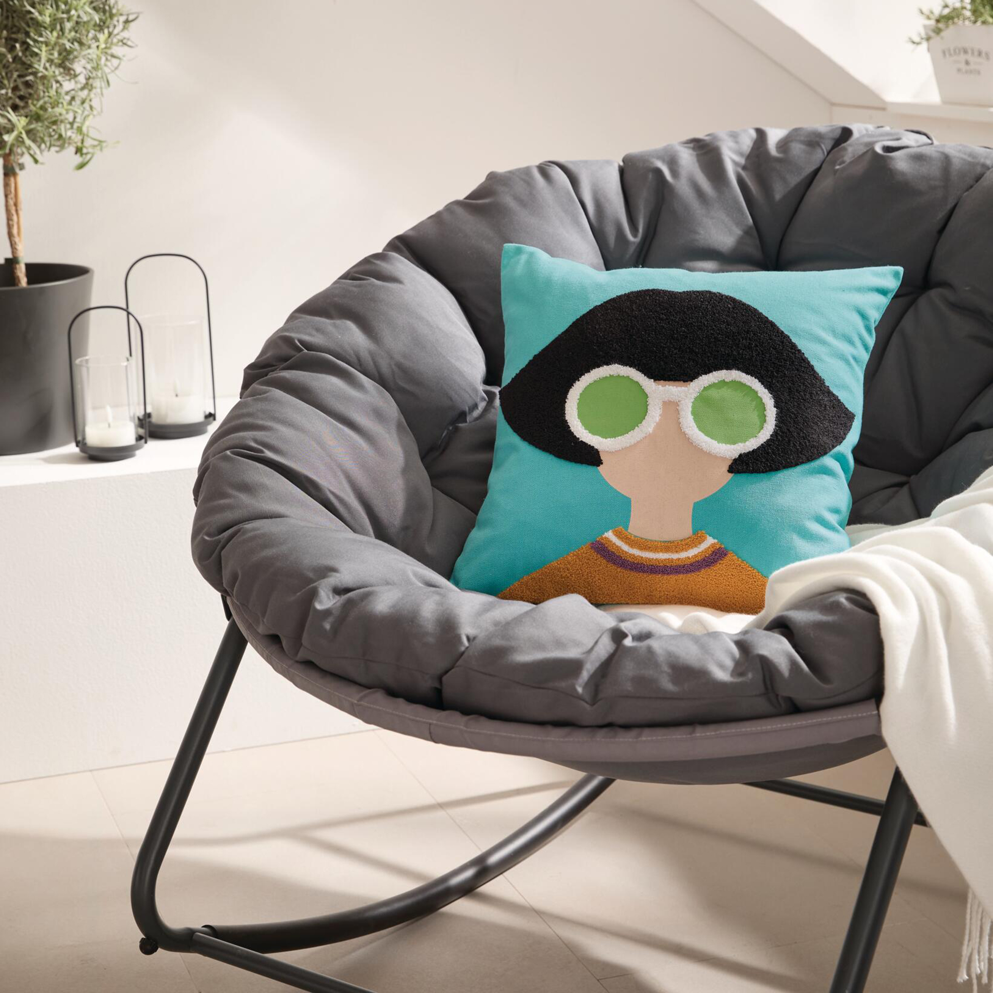 Kissenhülle "Popart-Style"  im Frank Flechtwaren Online Shop für Kissenhüllen kaufen