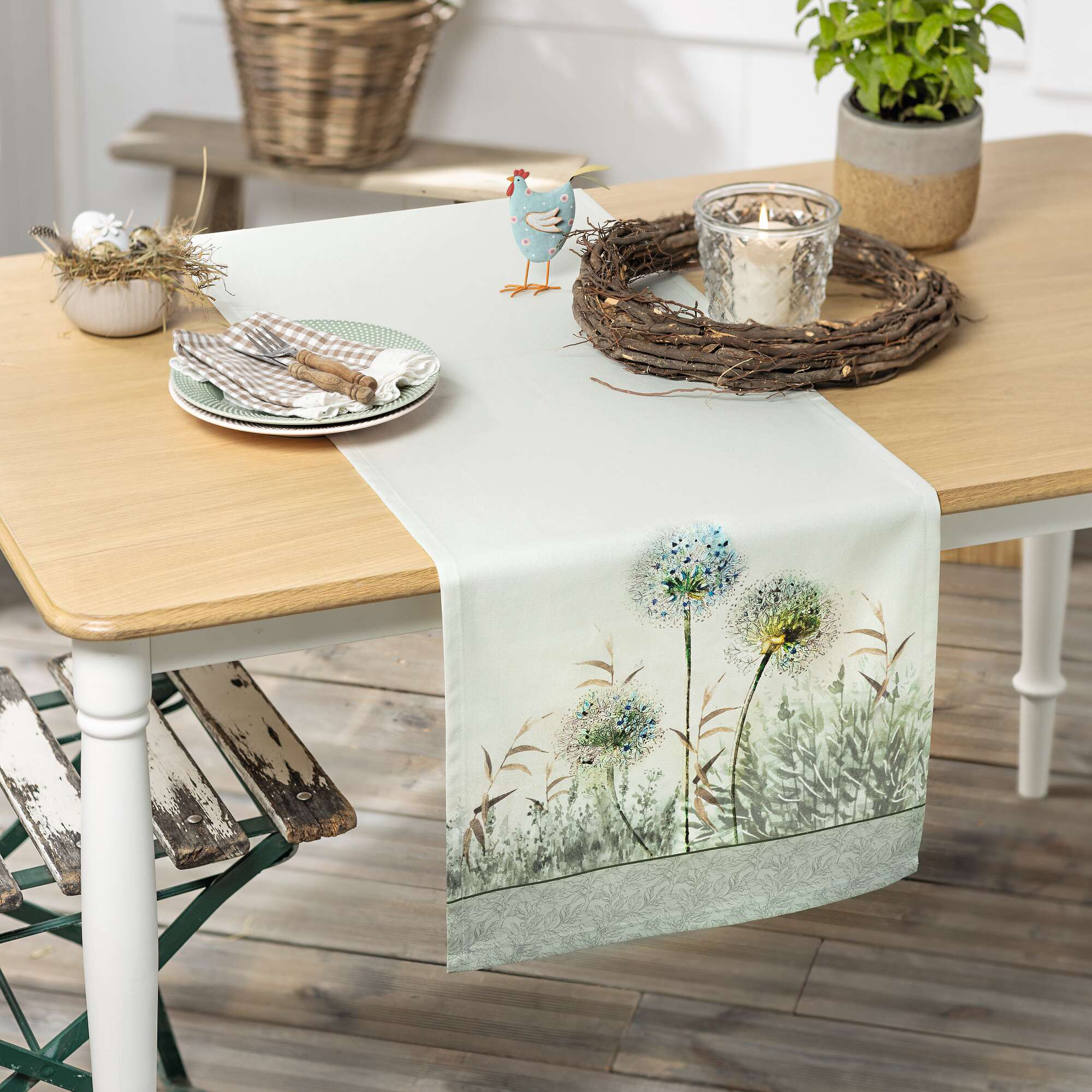 Tischläufer "Blütenwiese"  im Frank Flechtwaren Online Shop kaufen