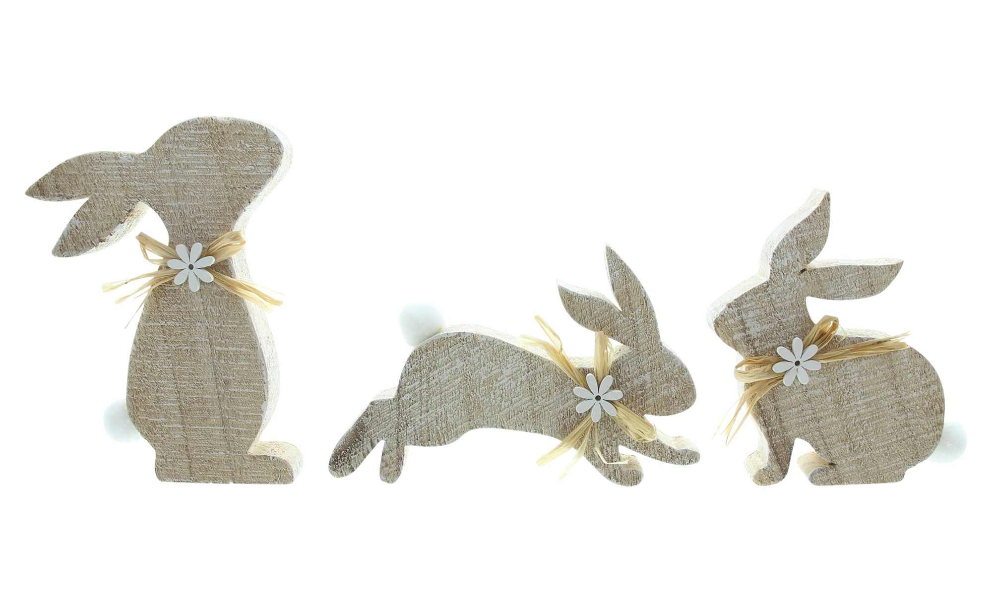 Osterdeko "Hasentrio", 3er Set im Frank Flechtwaren Online Shop für Ostern kaufen Osterdeko "Hasentrio", 3er Set im Frank Flechtwaren Online Shop für Ostern kaufen