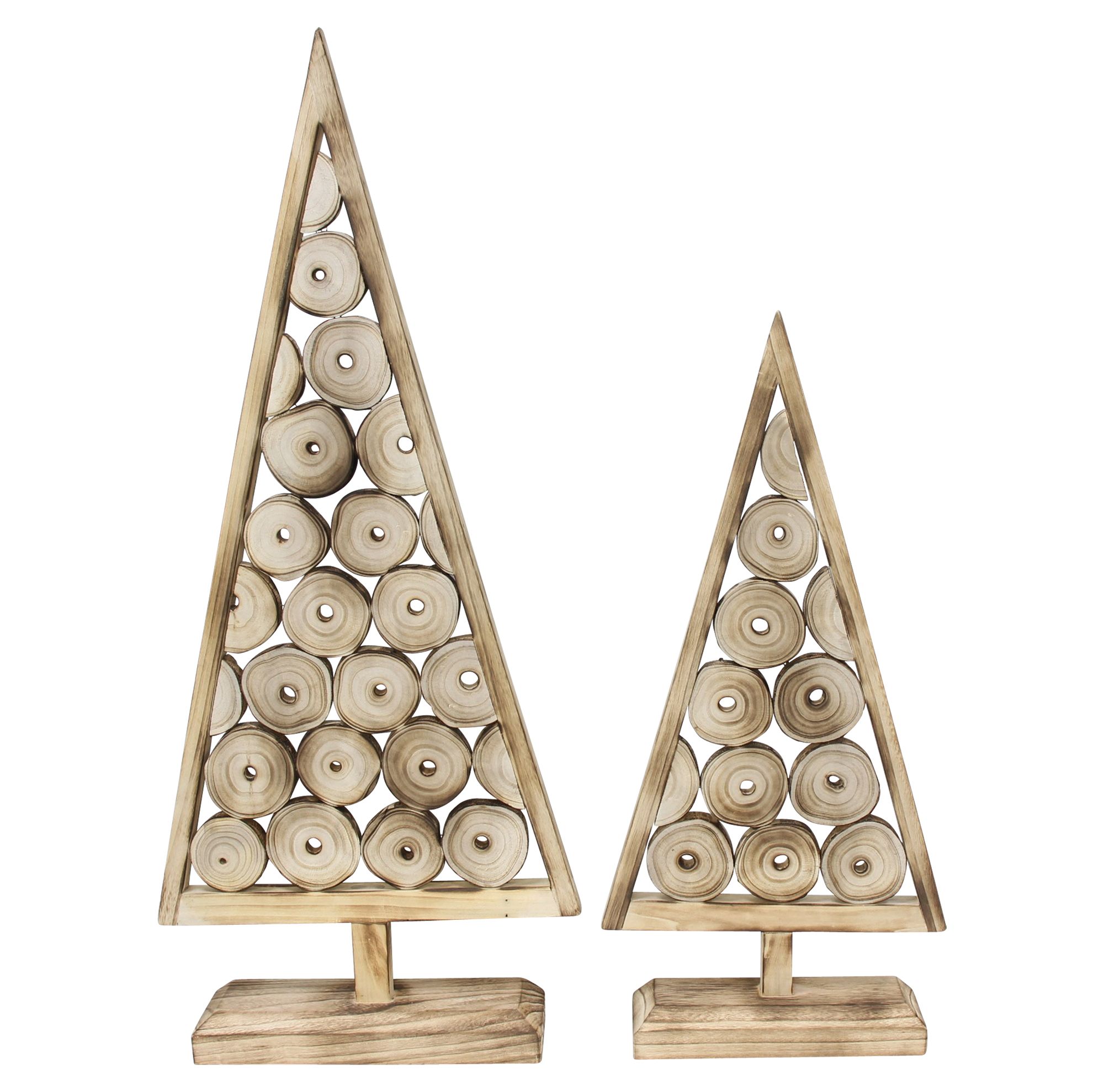 Holzdeko "Tannenbaum", 2er Set im Frank Flechtwaren Online Shop für Weihnachten kaufen Holzdeko "Tannenbaum", 2er Set im Frank Flechtwaren Online Shop für Weihnachten kaufen