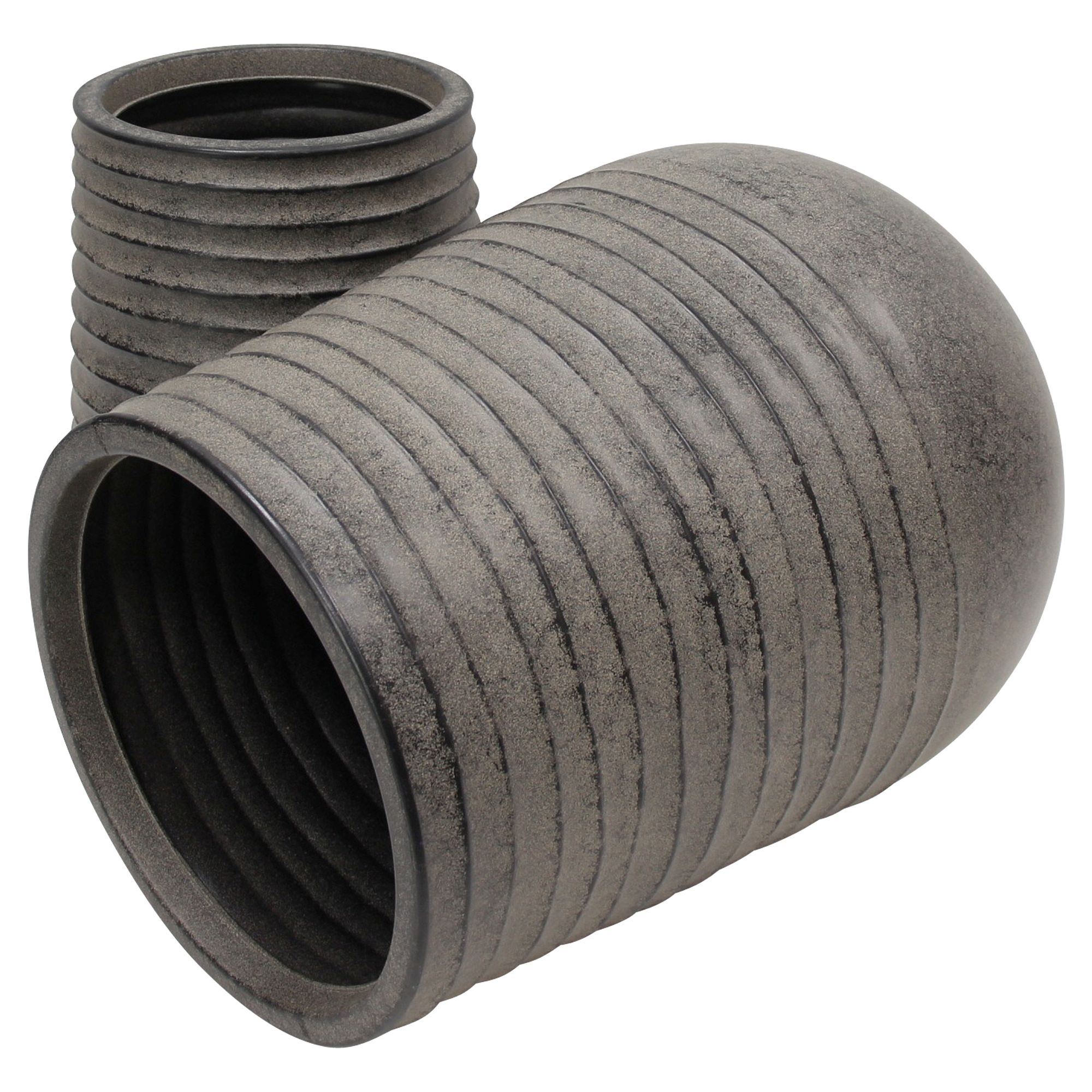 Übertopf "Wellen", 2er Set  im Frank Flechtwaren Online Shop für Übertöpfe kaufen