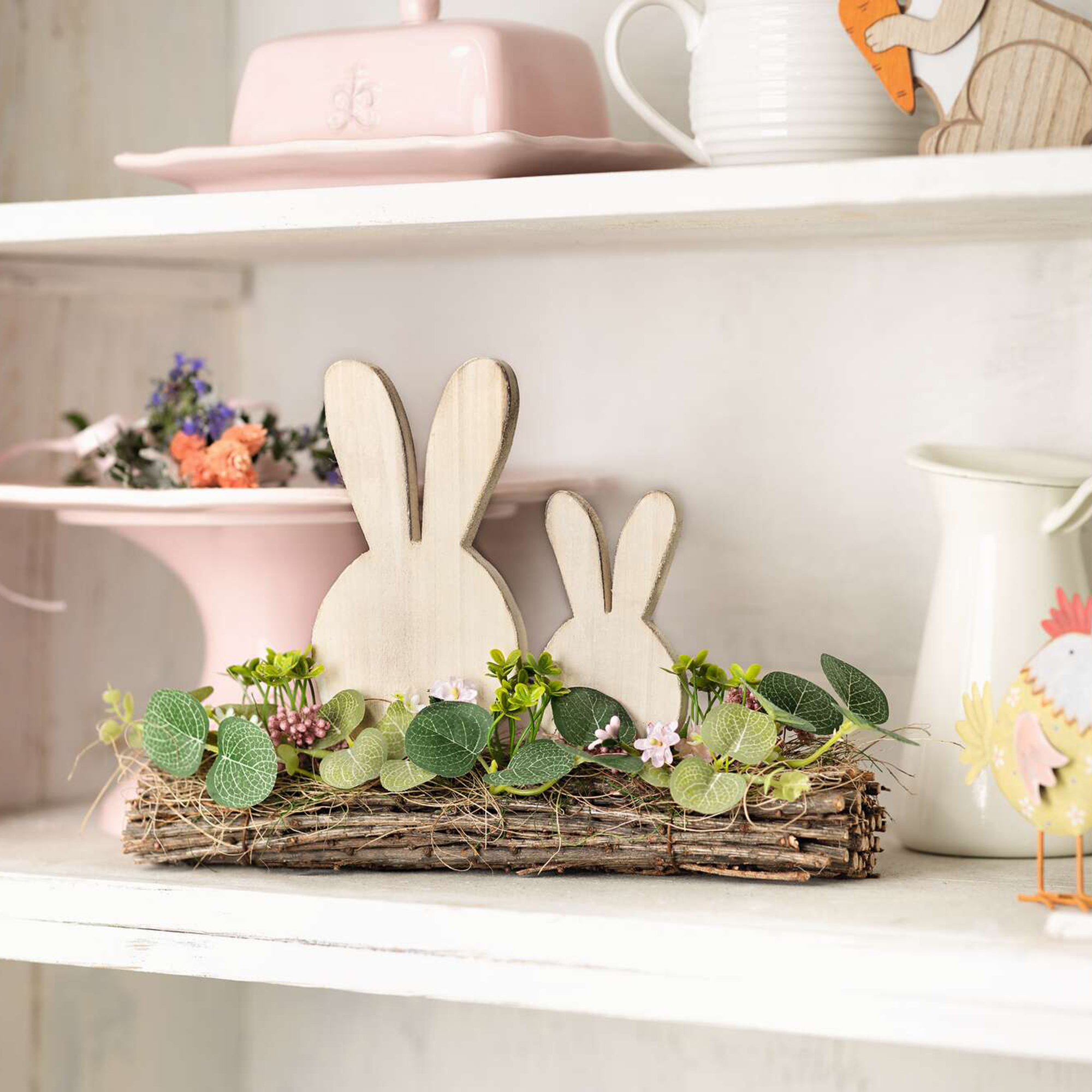 Osterdeko "Hasenpaar" im Frank Flechtwaren Online Shop für Ostern kaufen Osterdeko "Hasenpaar" im Frank Flechtwaren Online Shop für Ostern kaufen