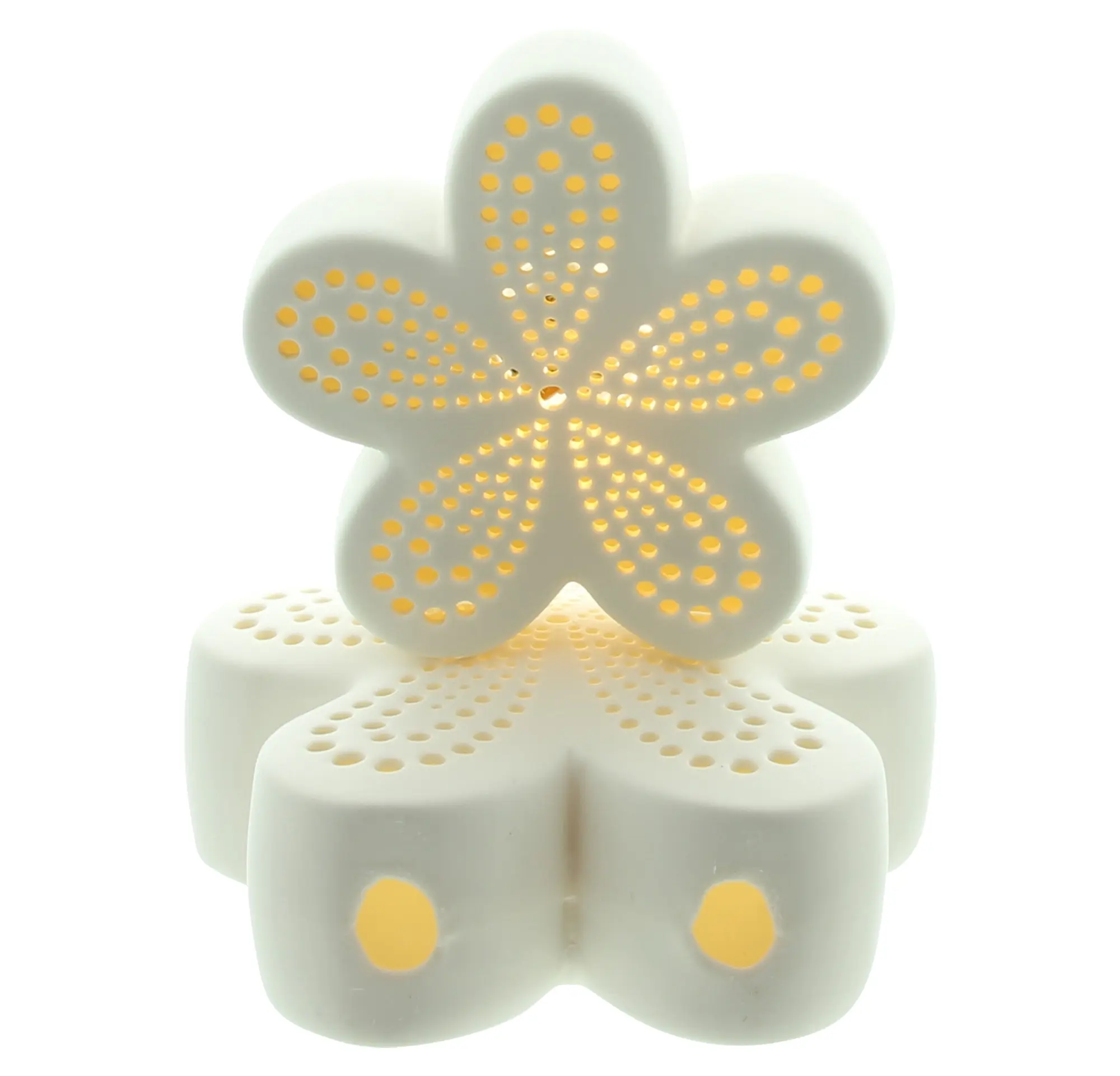 LED-Blume "White", 2er Set  im Frank Flechtwaren Online Shop für Ostern kaufen