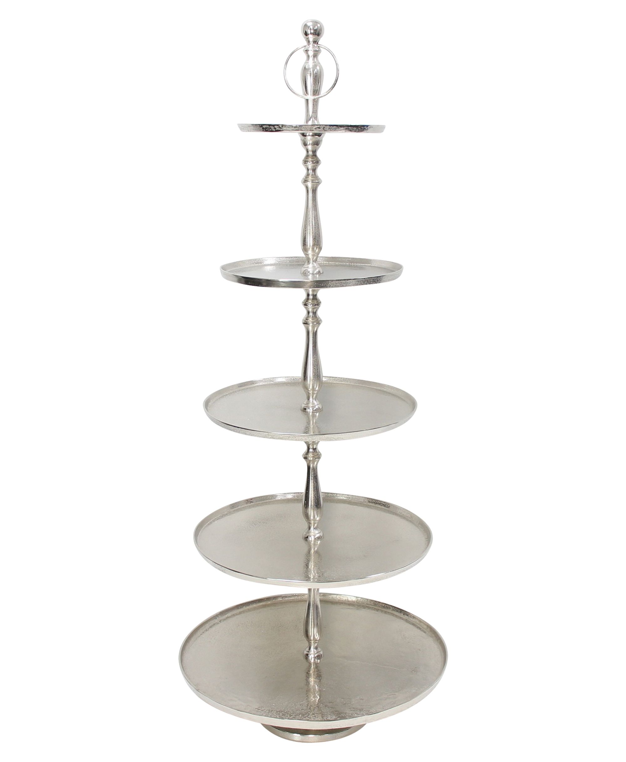 Etagere "Argentum"  im Frank Flechtwaren Online Shop für Dekosäulen kaufen