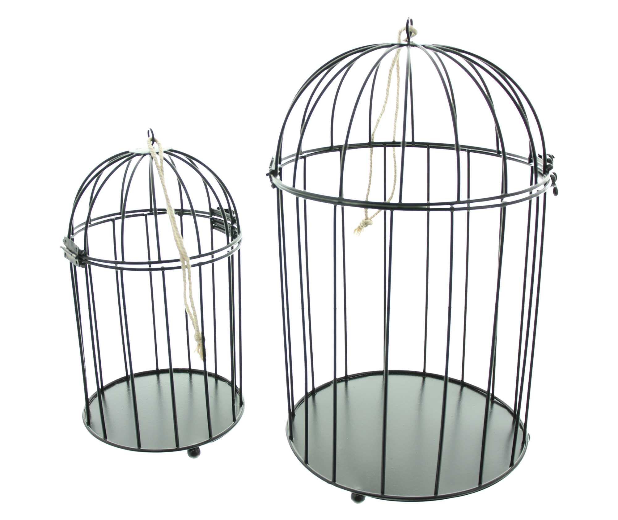 Dekokäfig "Gabbia", 2er Set im Frank Flechtwaren Online Shop für Dekohänger kaufen Dekokäfig "Gabbia", 2er Set im Frank Flechtwaren Online Shop für Dekohänger kaufen