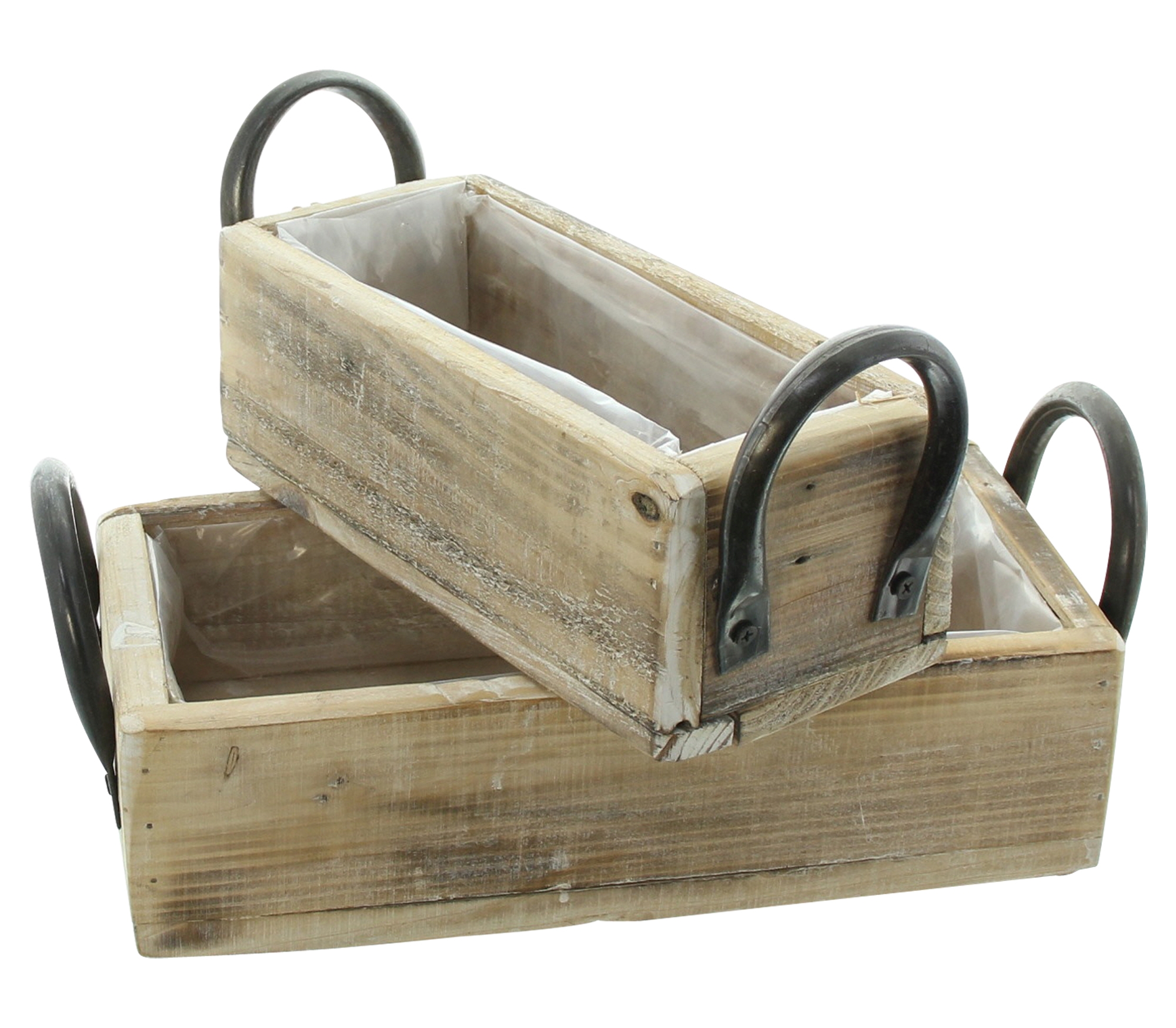 Kiste "Metallgriffe", 2er Set im Frank Flechtwaren Online Shop für Ostern kaufen Kiste "Metallgriffe", 2er Set im Frank Flechtwaren Online Shop für Ostern kaufen