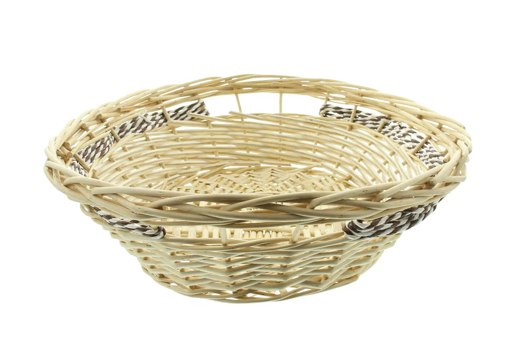 Schale "Papierschnurgeflecht", oval  im Frank Flechtwaren Online Shop für Schalen kaufen