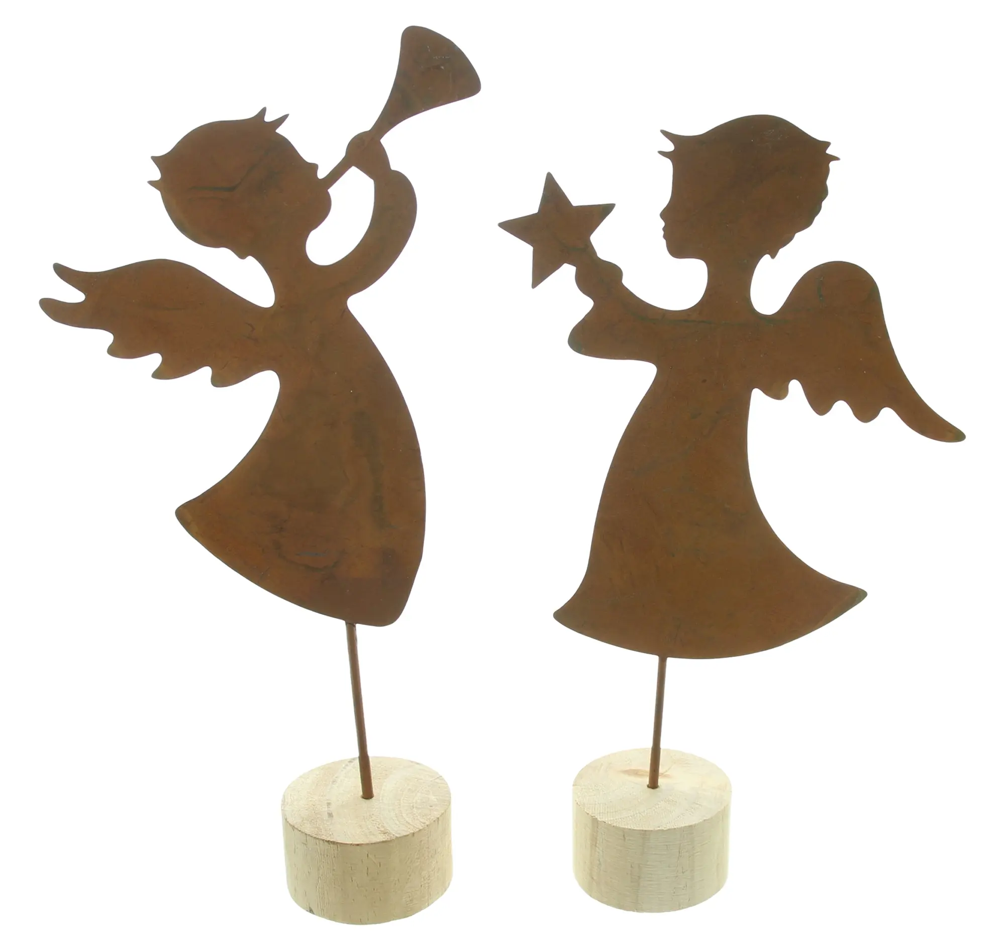 Figur "Engel", 2er Set  im Frank Flechtwaren Online Shop kaufen