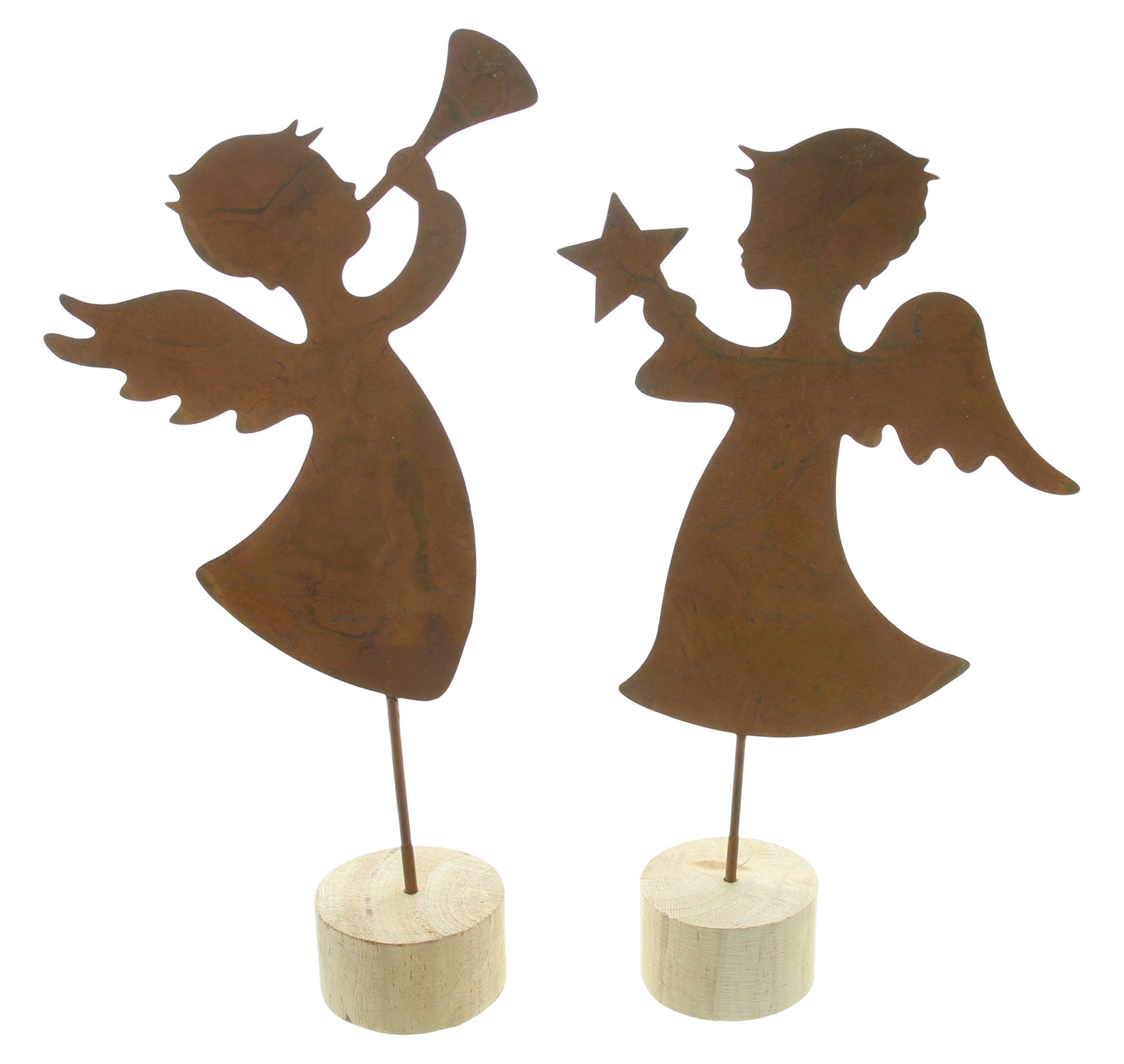 Figur "Engel", 2er Set  im Frank Flechtwaren Online Shop kaufen