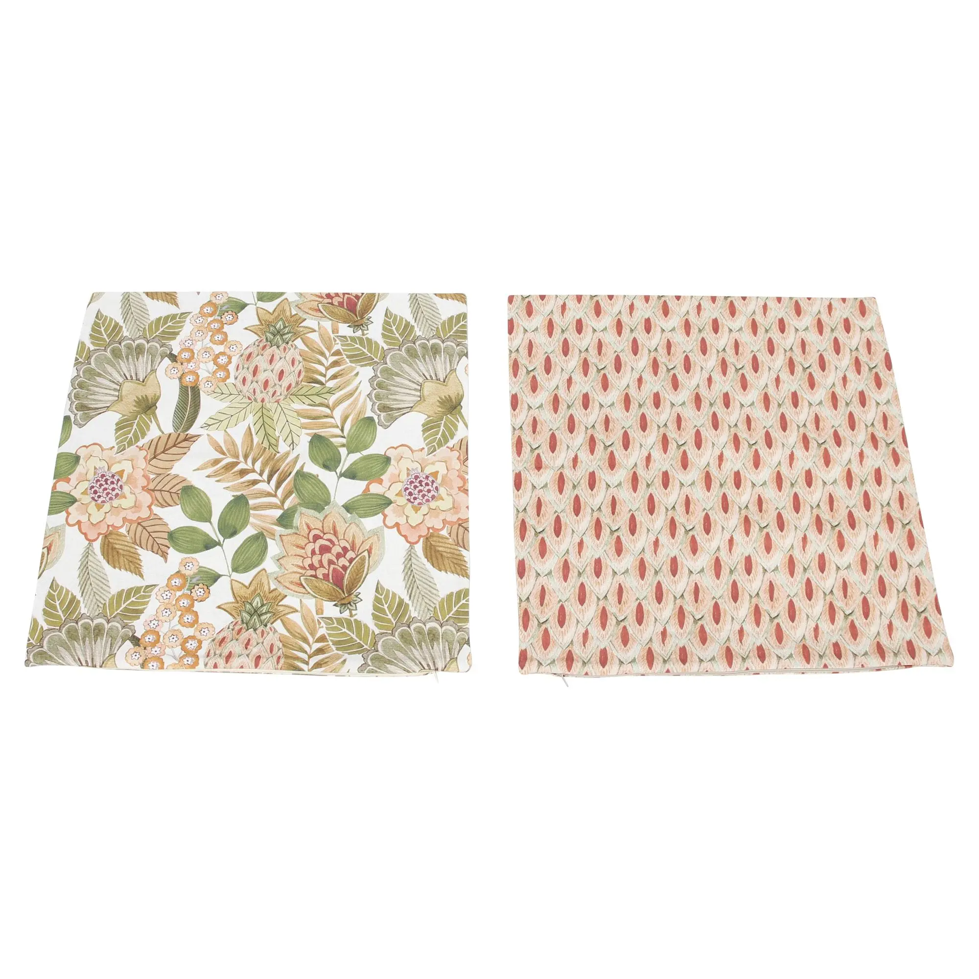 Kissenhülle "Floral", 2er Set  im Frank Flechtwaren Online Shop für Herbstfarben kaufen