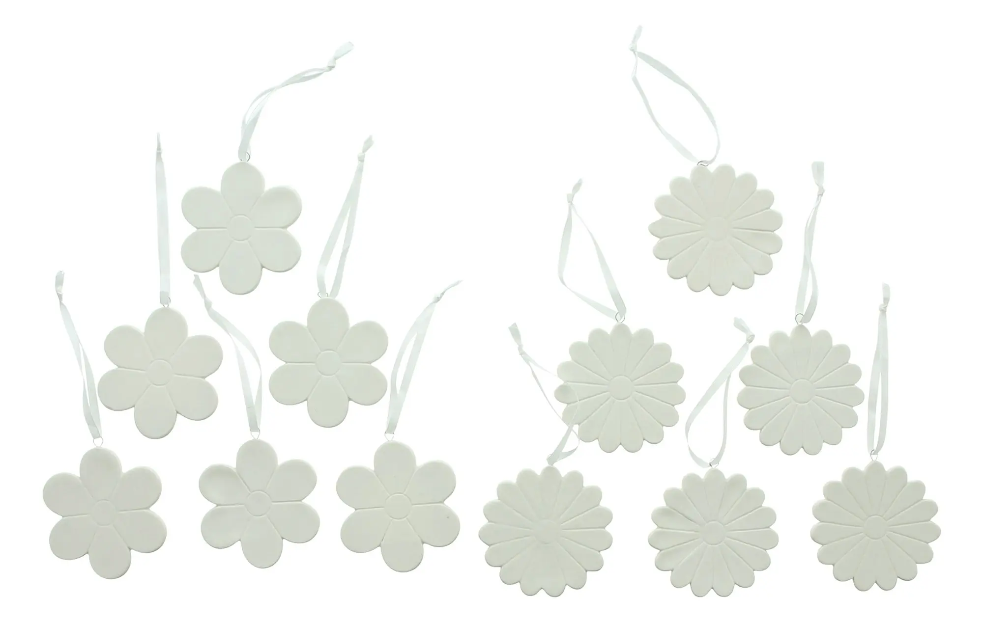 Hänger "Blüten", 12er Set  im Frank Flechtwaren Online Shop für Ostern kaufen