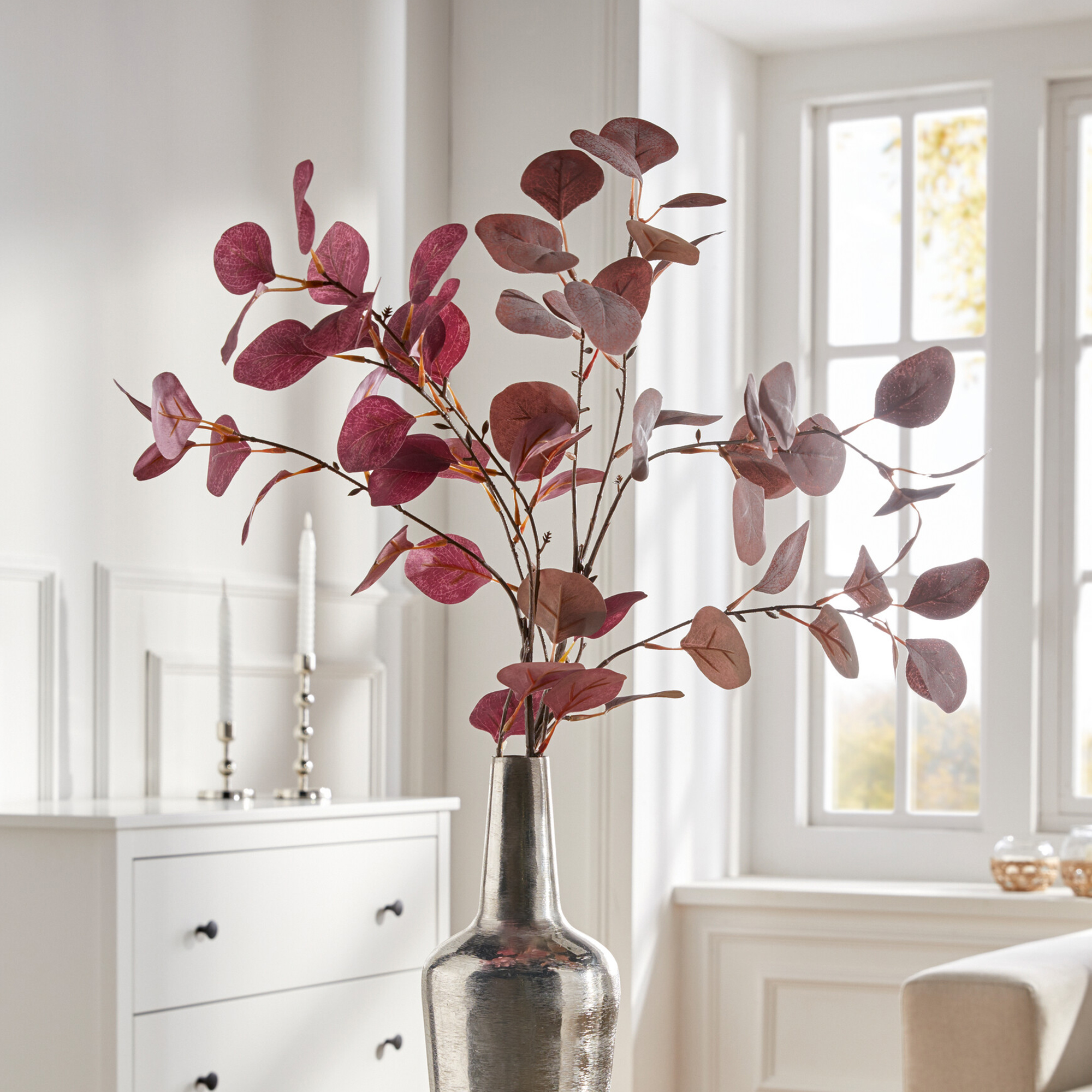 Eukalyptuszweig "Mauve", 2er Set  im Frank Flechtwaren Online Shop kaufen