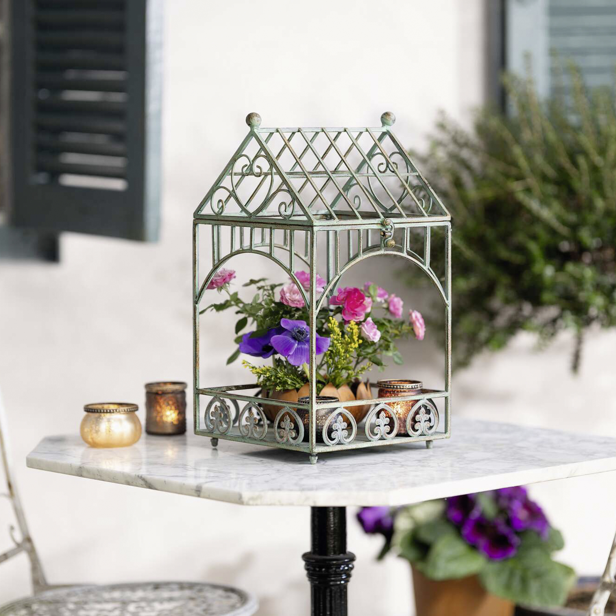 Dekohaus "Ornamente"  im Frank Flechtwaren Online Shop kaufen