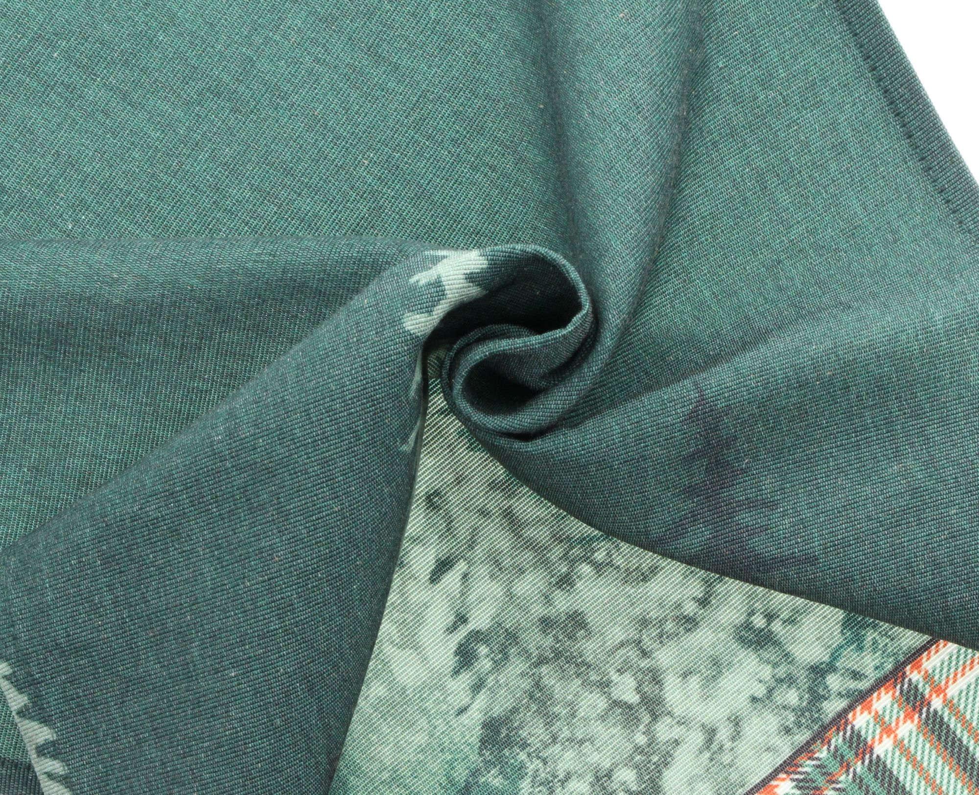 Tischläufer "Karo-Grün"  im Frank Flechtwaren Online Shop für Tischläufer kaufen