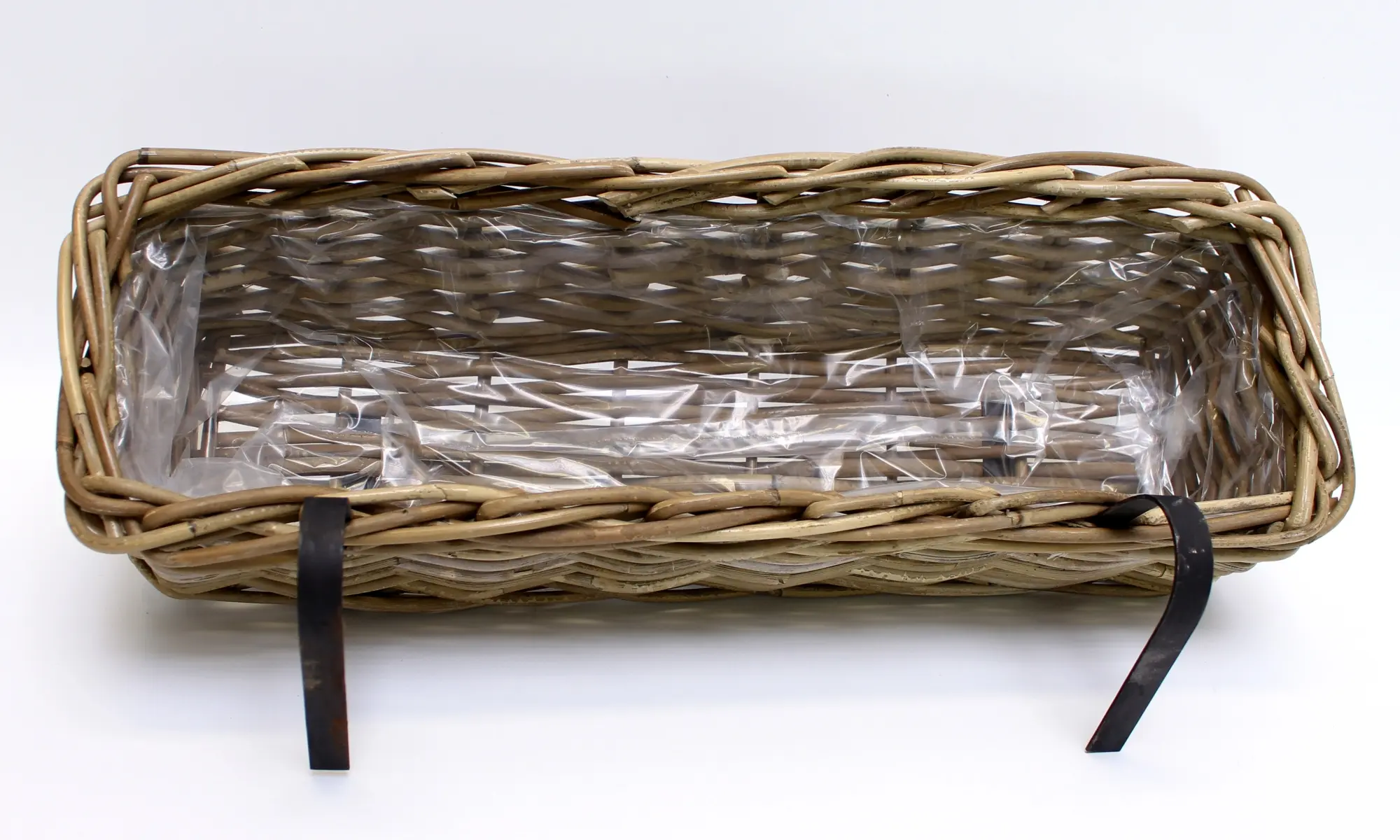 Balkonpflanzer "Rattan", groß im Frank Flechtwaren Online Shop für Pflanztöpfe kaufen Balkonpflanzer "Rattan", groß im Frank Flechtwaren Online Shop für Pflanztöpfe kaufen