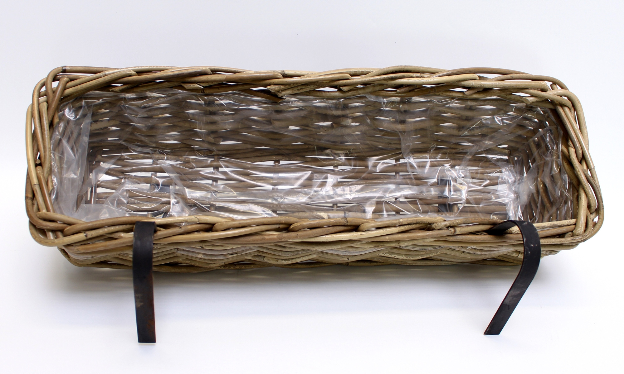 Balkonpflanzer "Rattan", groß im Frank Flechtwaren Online Shop für Pflanztöpfe kaufen Balkonpflanzer "Rattan", groß im Frank Flechtwaren Online Shop für Pflanztöpfe kaufen