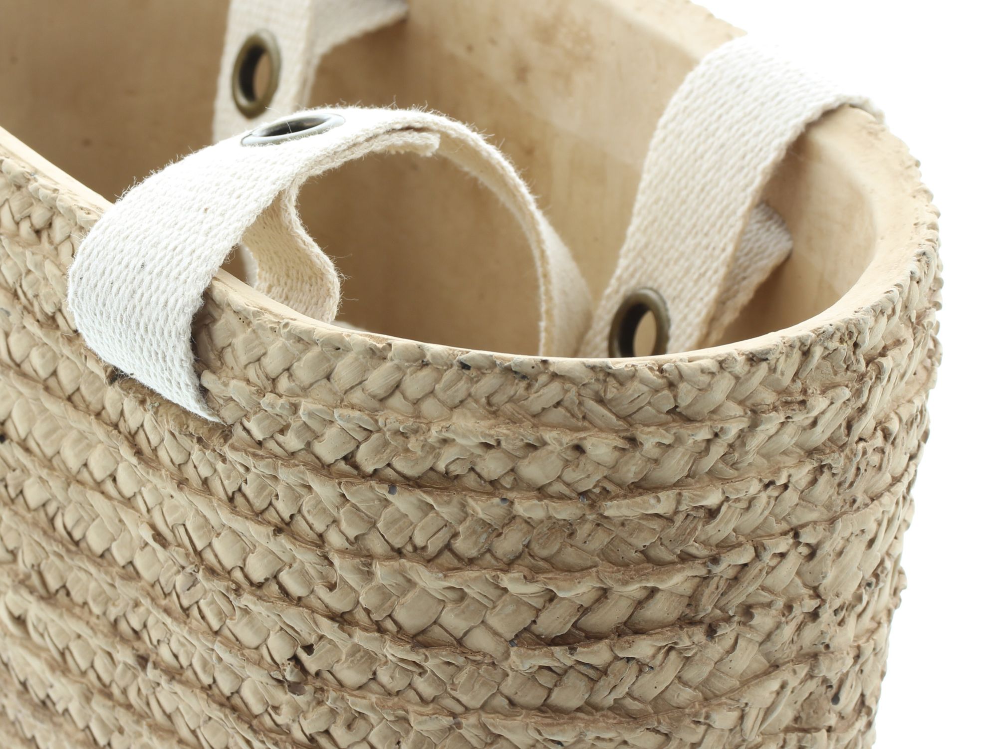 Pflanzer "Strandtasche"  im Frank Flechtwaren Online Shop für Pflanztöpfe kaufen