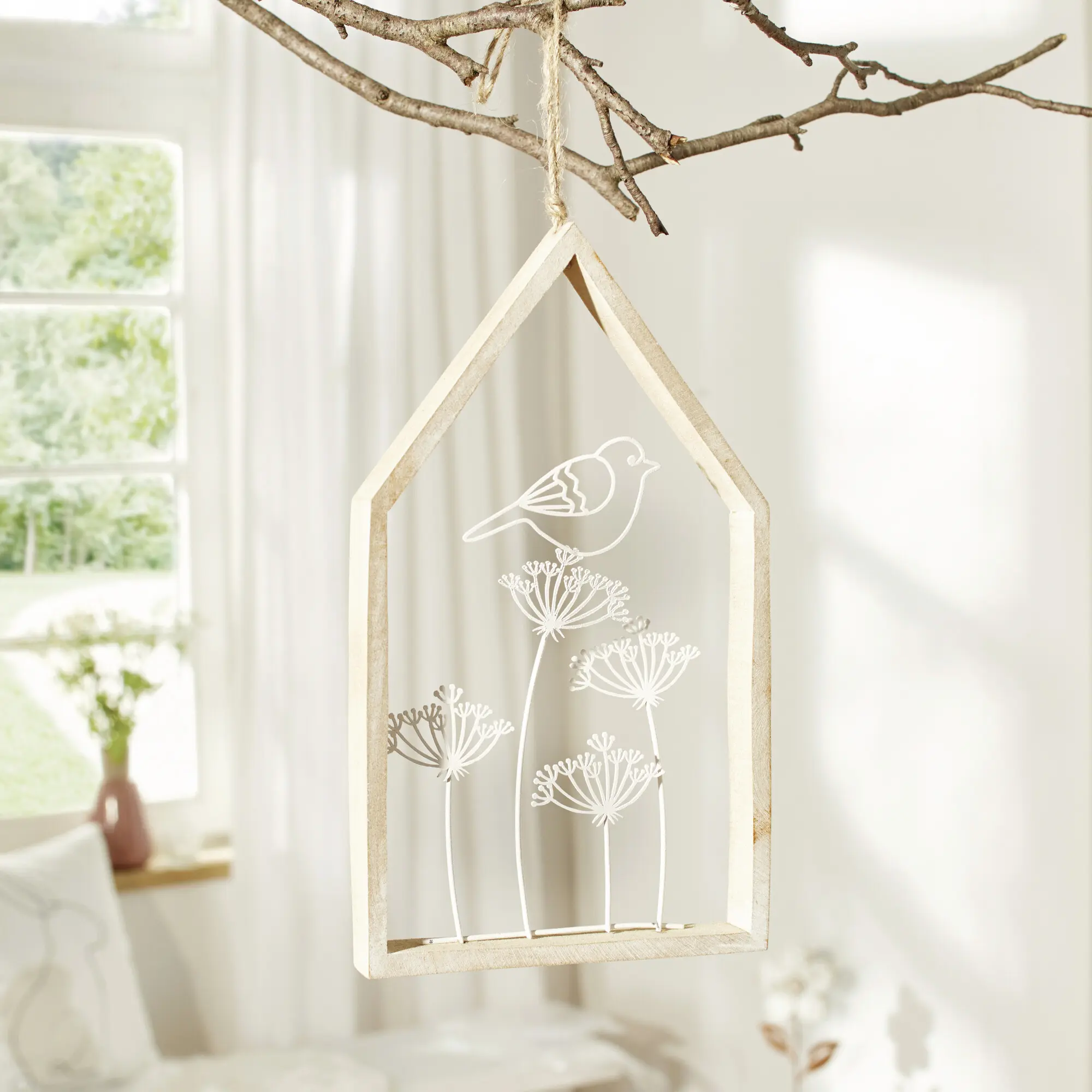 Hänger "Vogelhaus"  im Frank Flechtwaren Online Shop kaufen