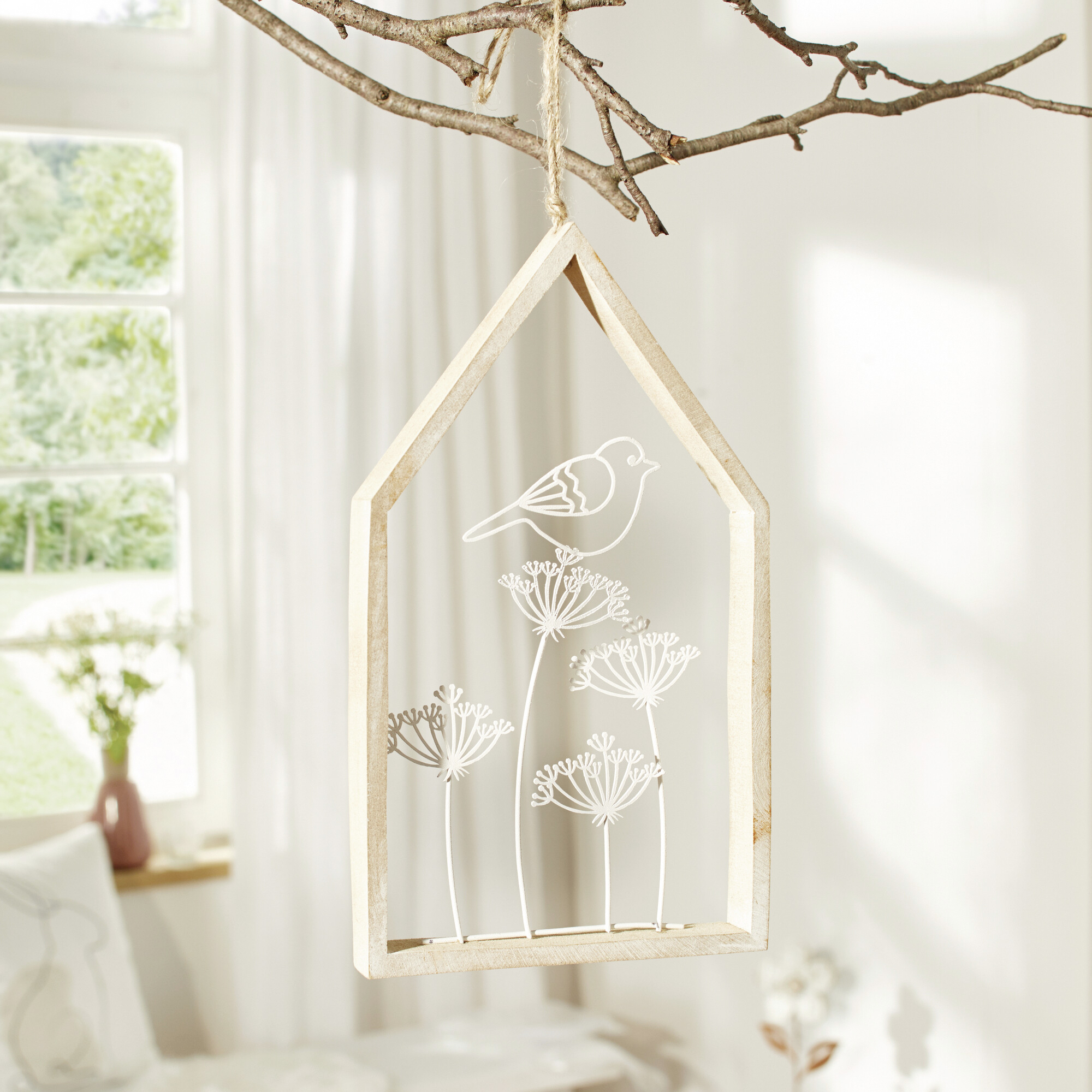 Hänger "Vogelhaus"  im Frank Flechtwaren Online Shop kaufen