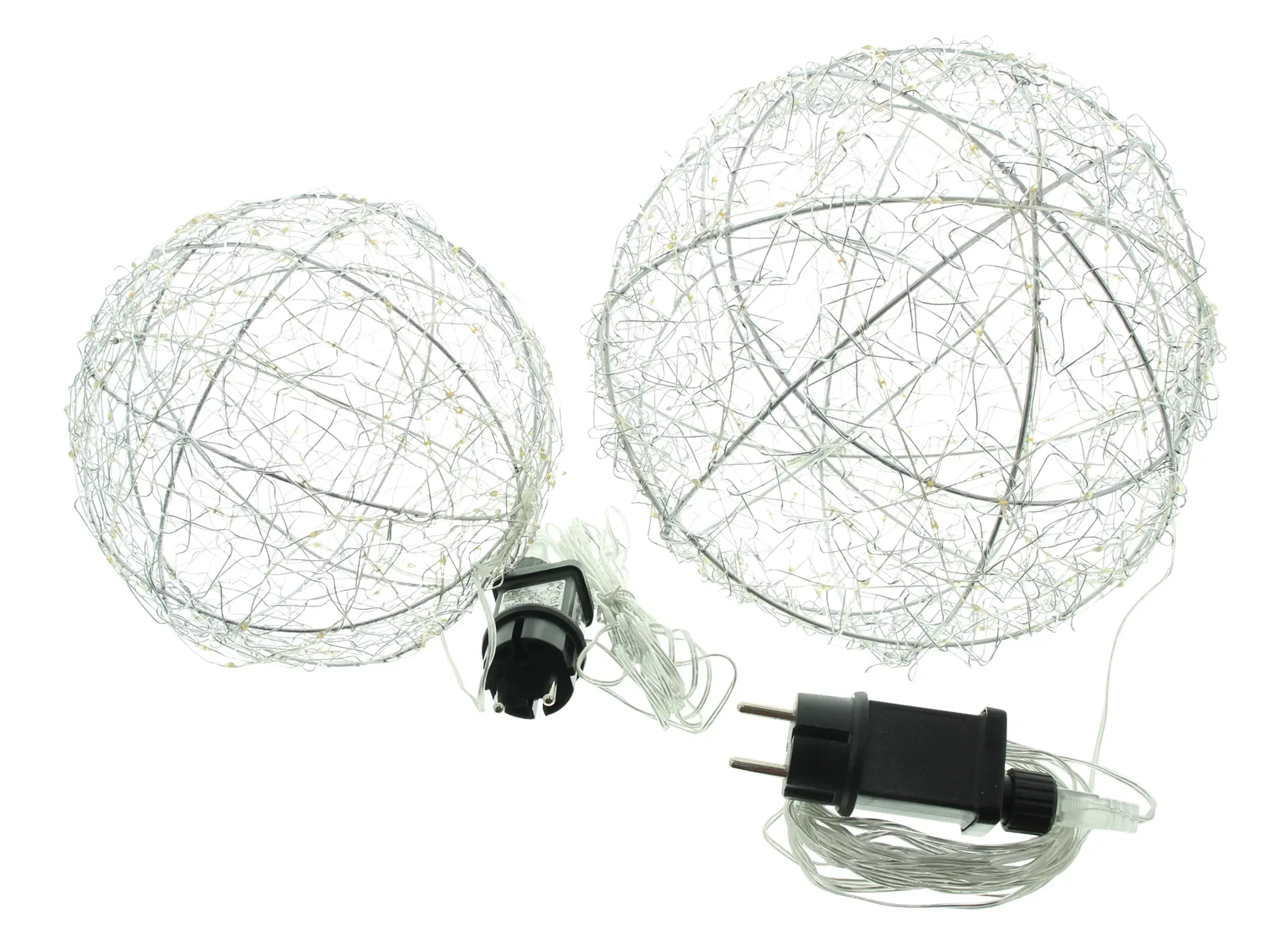 LED-Kugel "Glow", 2er Set  im Frank Flechtwaren Online Shop für Gerade eingetroffen kaufen
