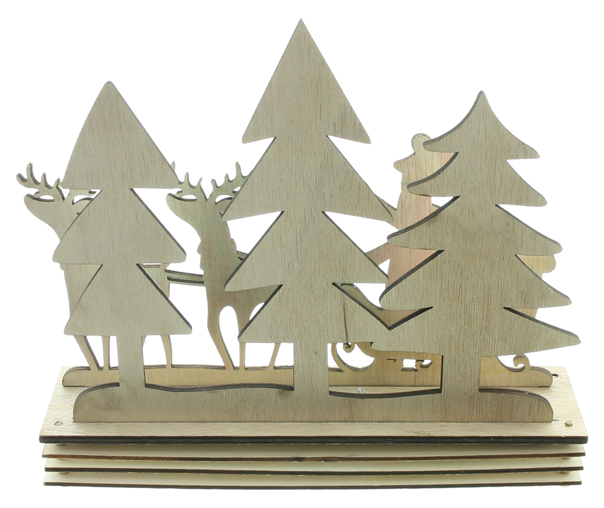 LED-Board "Santa mit Schlitten" im Frank Flechtwaren Online Shop für Weihnachten kaufen LED-Board "Santa mit Schlitten" im Frank Flechtwaren Online Shop für Weihnachten kaufen