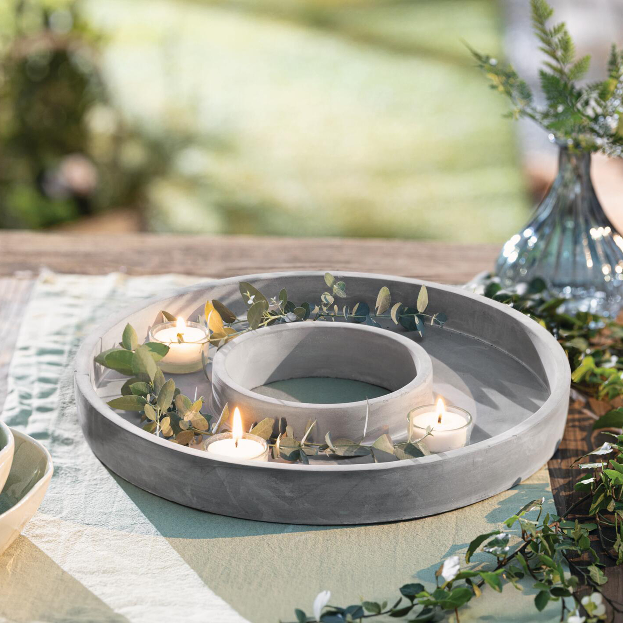 Dekoring "Grey"  im Frank Flechtwaren Online Shop kaufen