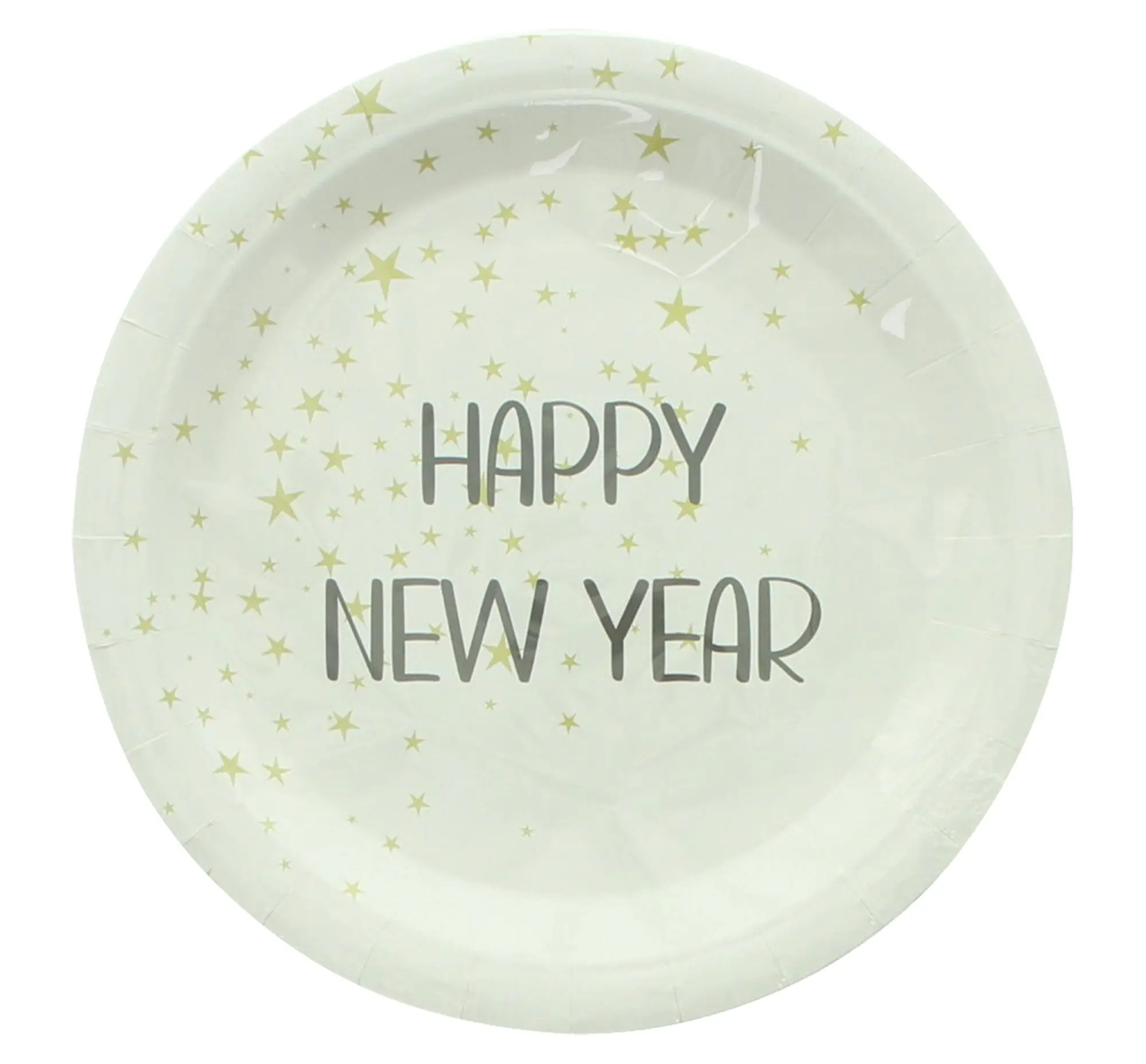 Pappteller "Silvester", 16er Set  im Frank Flechtwaren Online Shop für Sale-Deko kaufen