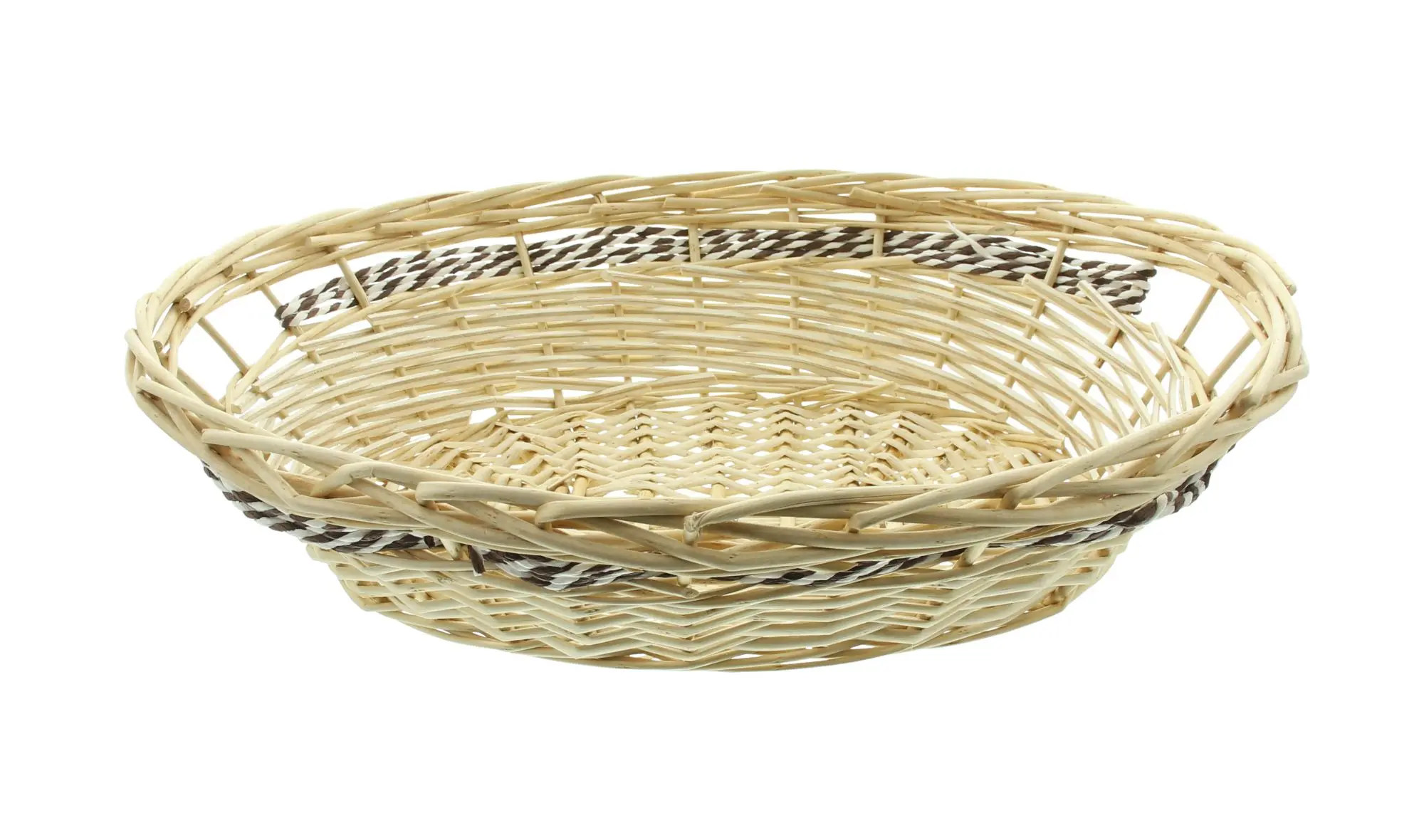 Schale "Papierschnurgeflecht", oval  im Frank Flechtwaren Online Shop für Schalen kaufen