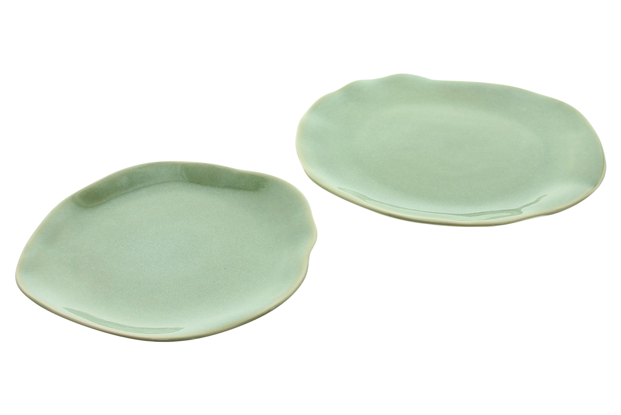 Teller "Organic", 2er Set  im Frank Flechtwaren Online Shop für Küche kaufen