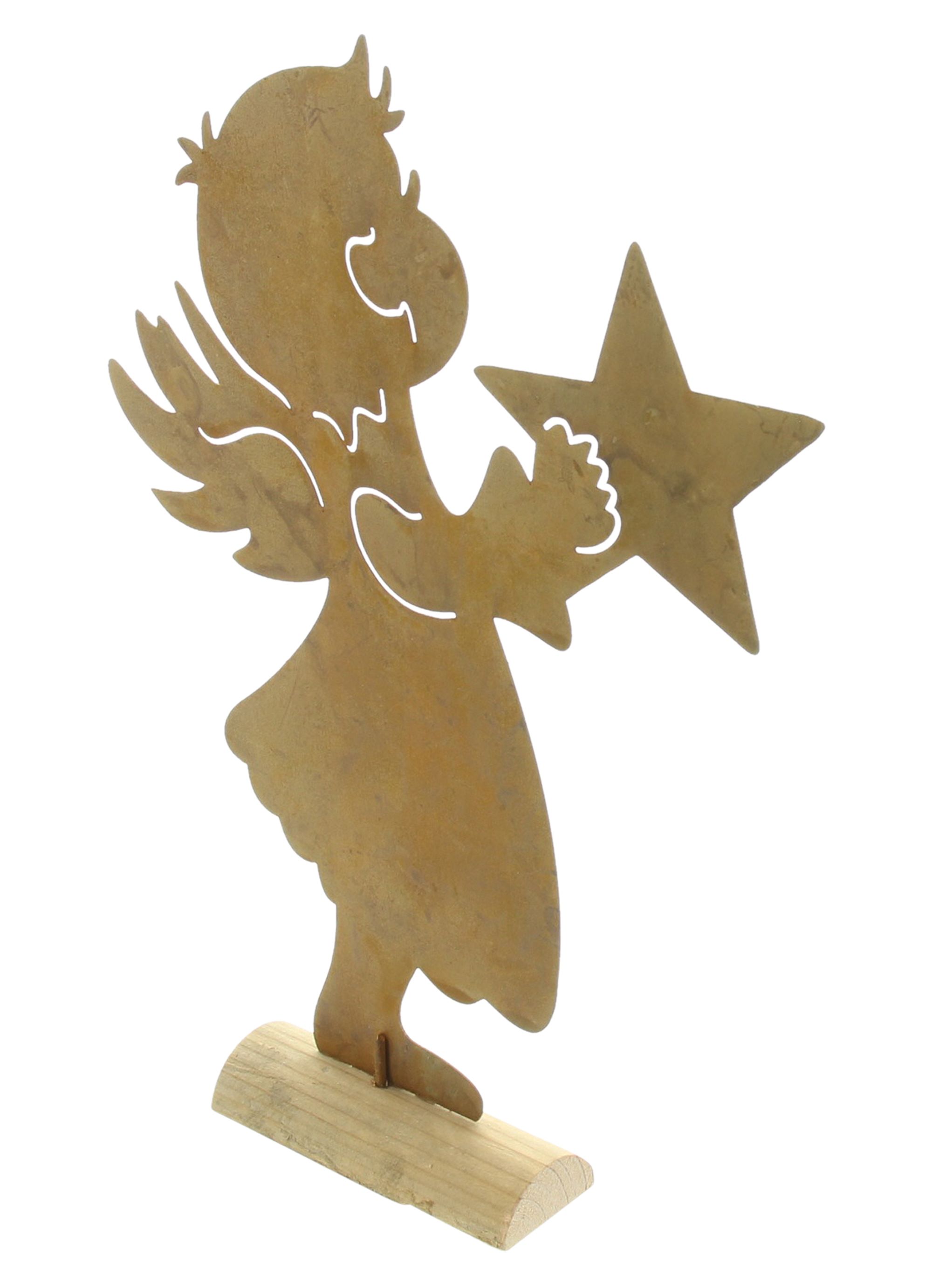 Metalldeko "Engel mit Stern" im Frank Flechtwaren Online Shop für Weihnachten kaufen Metalldeko "Engel mit Stern" im Frank Flechtwaren Online Shop für Weihnachten kaufen