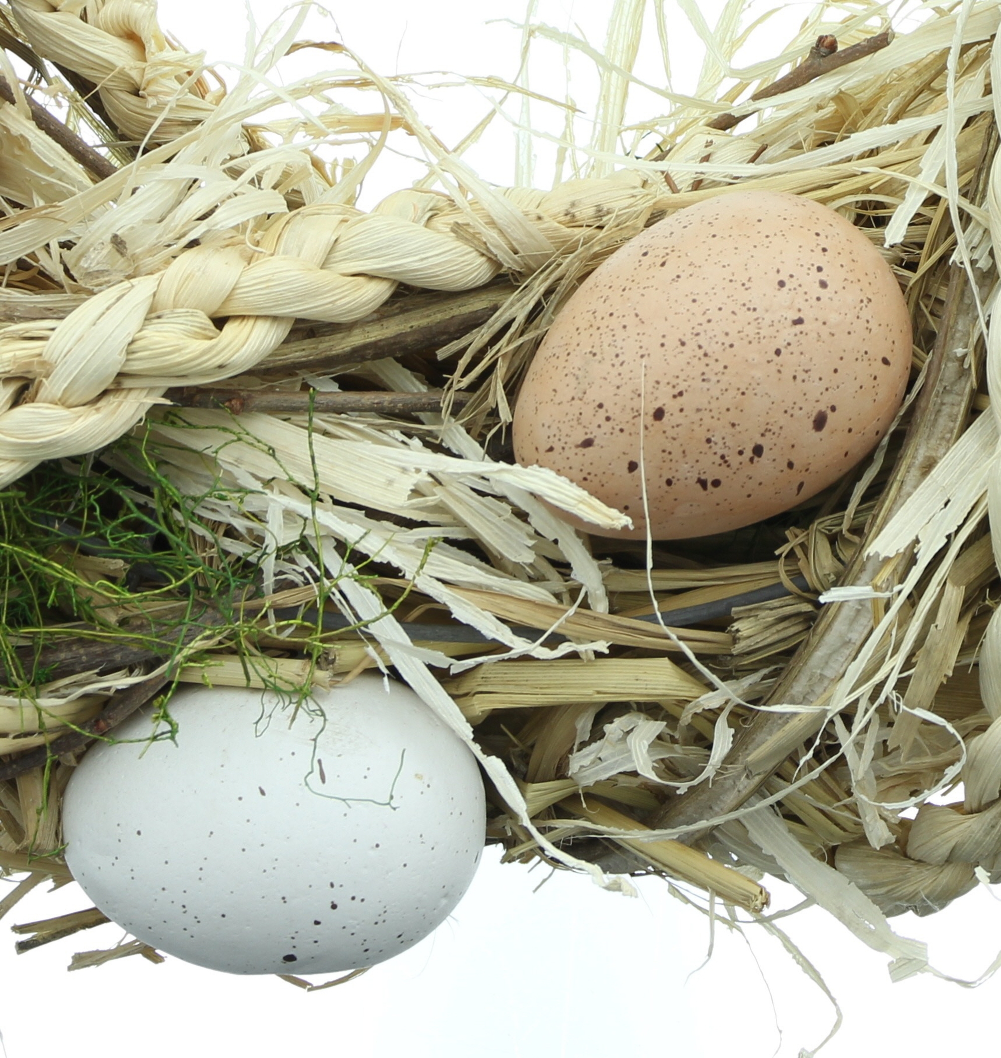 Kranz "Natur"  im Frank Flechtwaren Online Shop für Ostern kaufen
