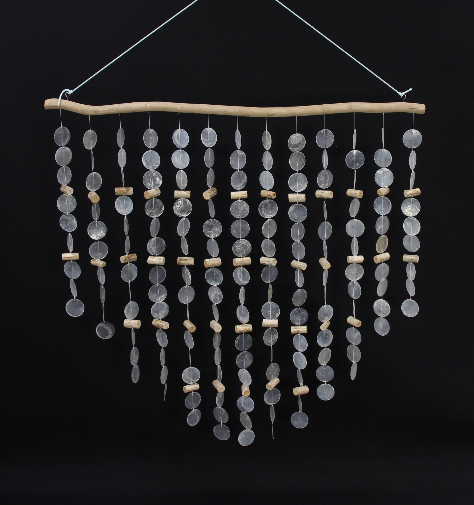 Dekohänger "Capiz"  im Frank Flechtwaren Online Shop für Gerade eingetroffen kaufen