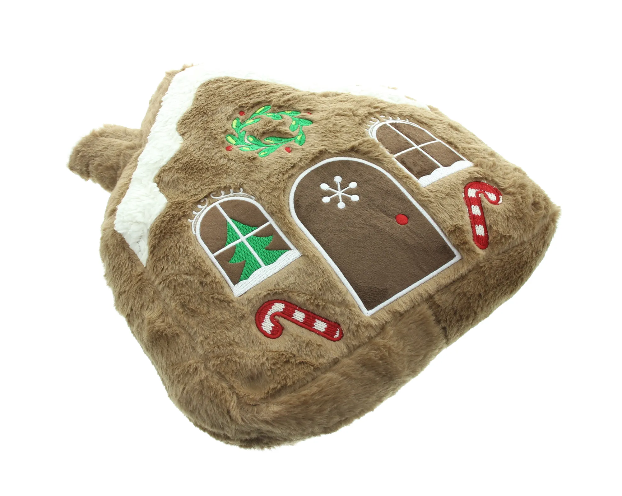 Deko-Kissen "Lebkuchenhaus"  im Frank Flechtwaren Online Shop für Weihnachtliche Kissen &amp; Kissenhüllen kaufen