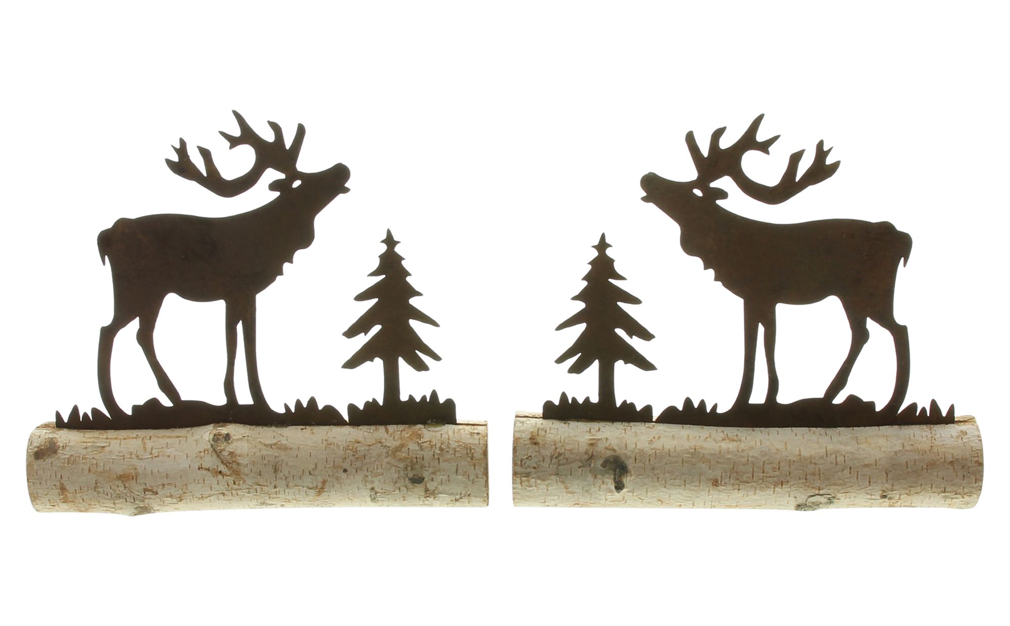 Deko "Wald-Elch", 2er Set im Frank Flechtwaren Online Shop für Weihnachten kaufen Deko "Wald-Elch", 2er Set im Frank Flechtwaren Online Shop für Weihnachten kaufen