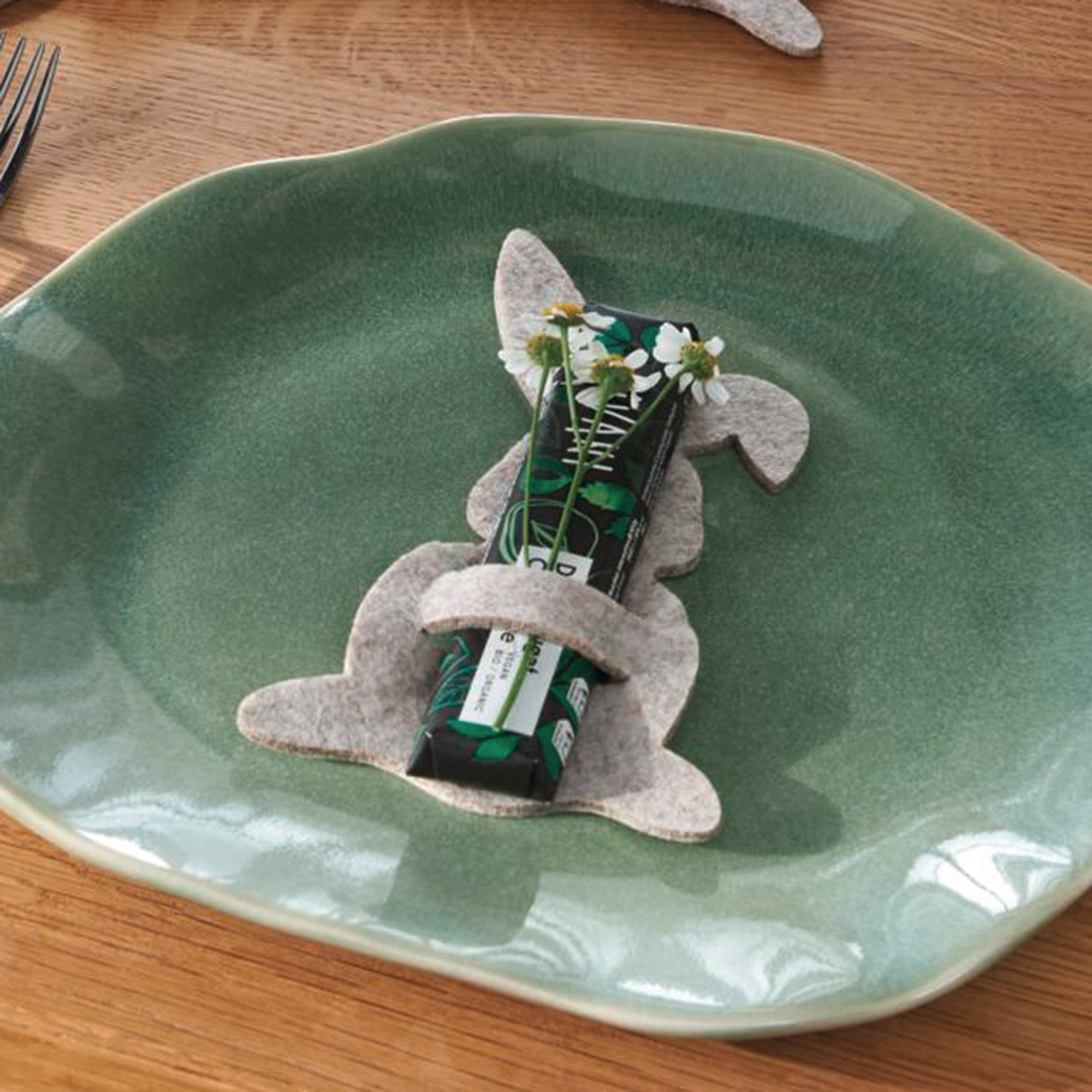 Bestecktasche "Häschen", 8er Set  im Frank Flechtwaren Online Shop kaufen