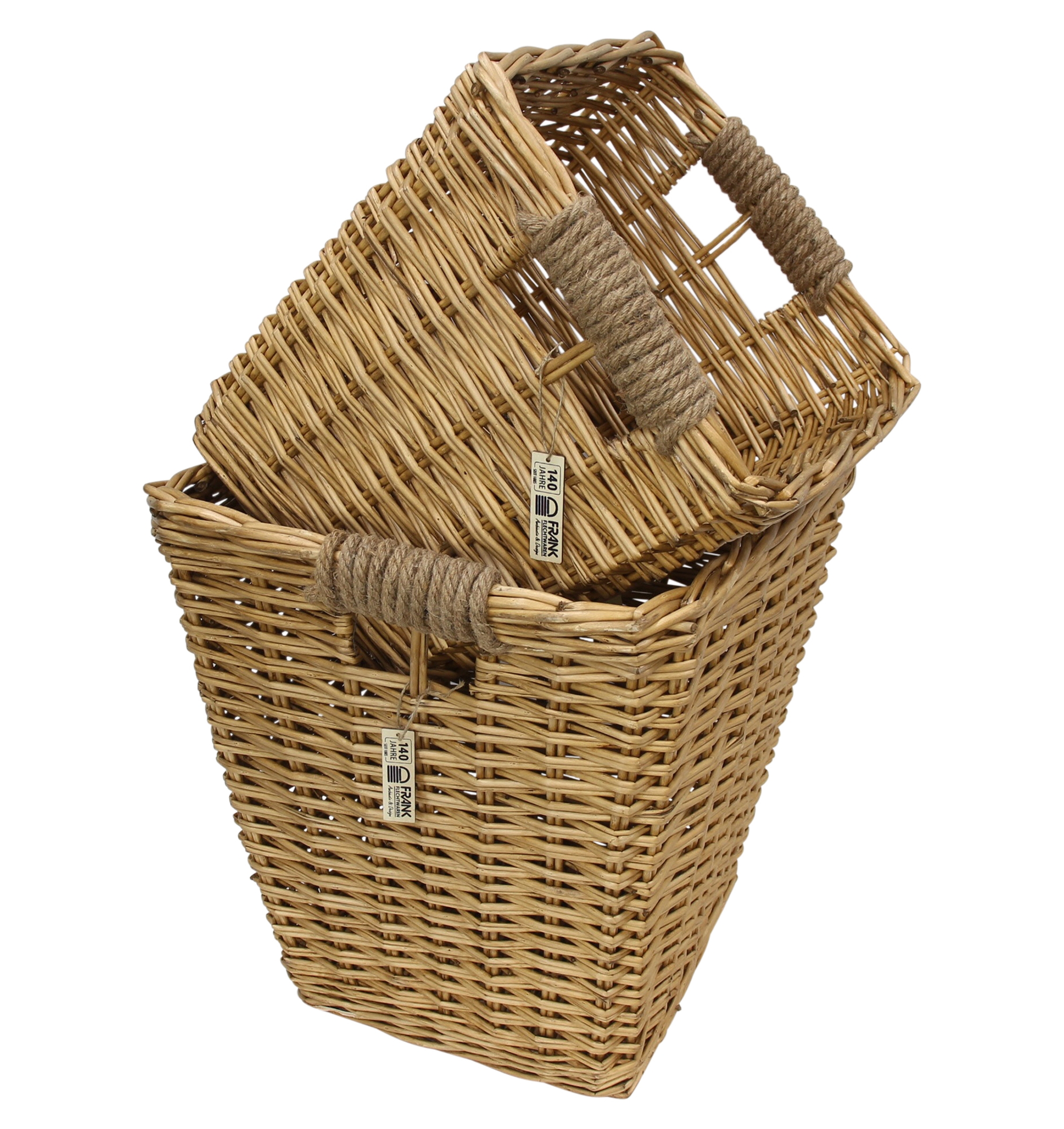 Universalkorb "Vollweide", 2er Set  im Frank Flechtwaren Online Shop für Füllkörbe &amp; Universalkörbe kaufen