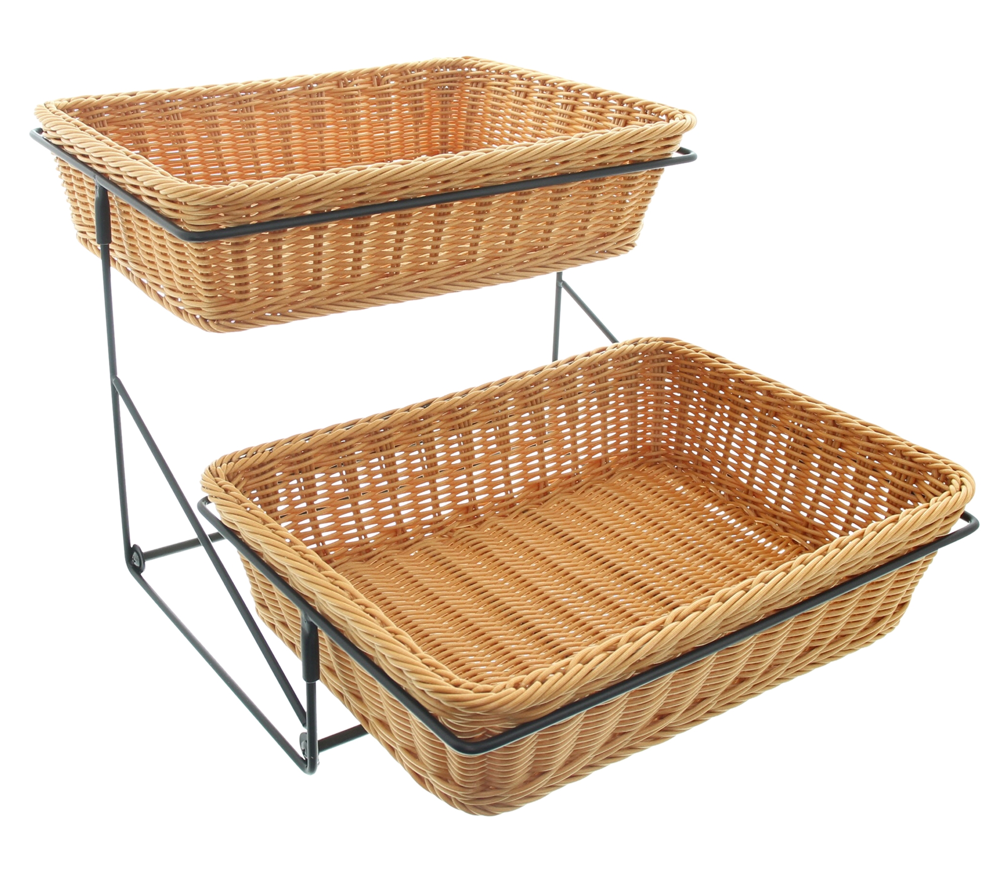 Stufen-Etagere "Poly"  im Frank Flechtwaren Online Shop für Ladendeko kaufen