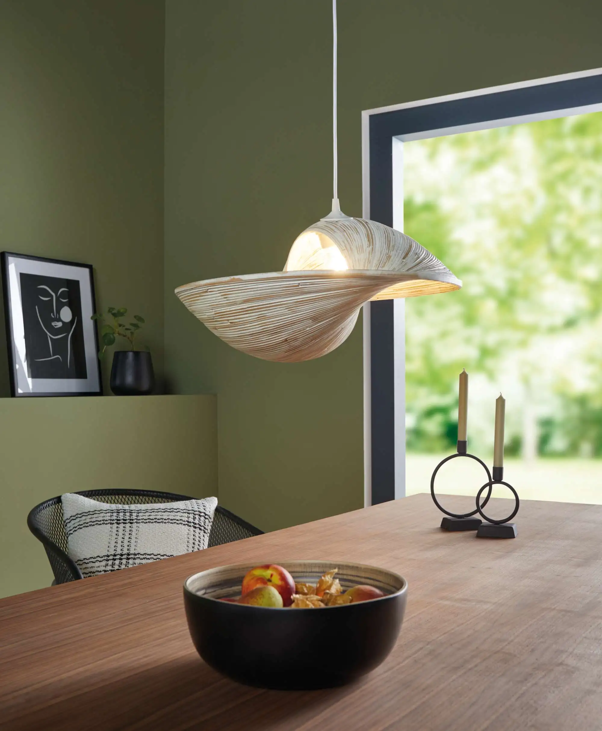 Pendelleuchte "Swing" im Frank Flechtwaren Online Shop für Wohnzimmer kaufen Pendelleuchte "Swing" im Frank Flechtwaren Online Shop für Wohnzimmer kaufen